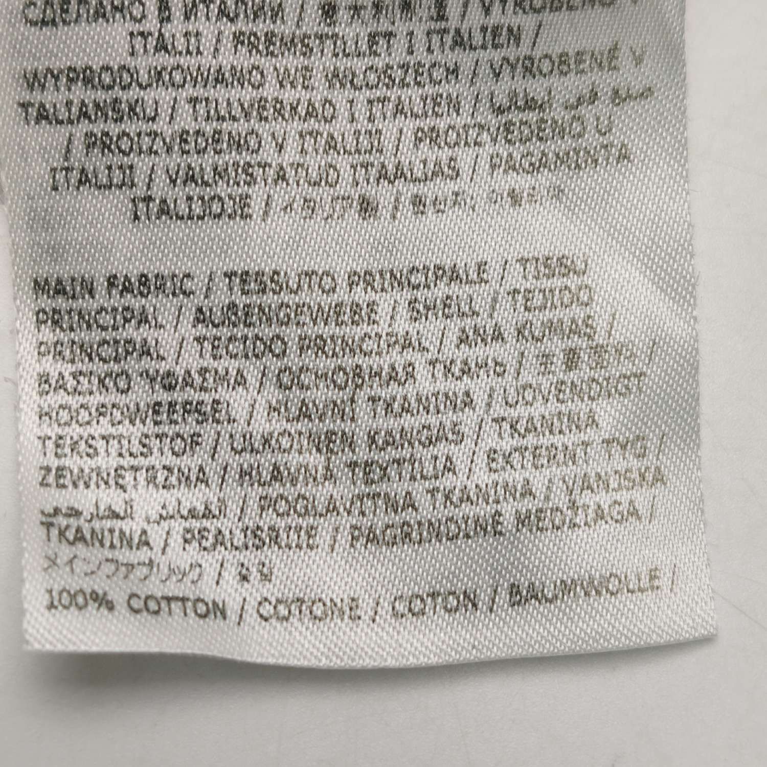 Maison Margiela Maison Margiela Tonal Numbers Logo Sweatshirt Size M Size US M / EU 48-50 / 2 - 9 Thumbnail