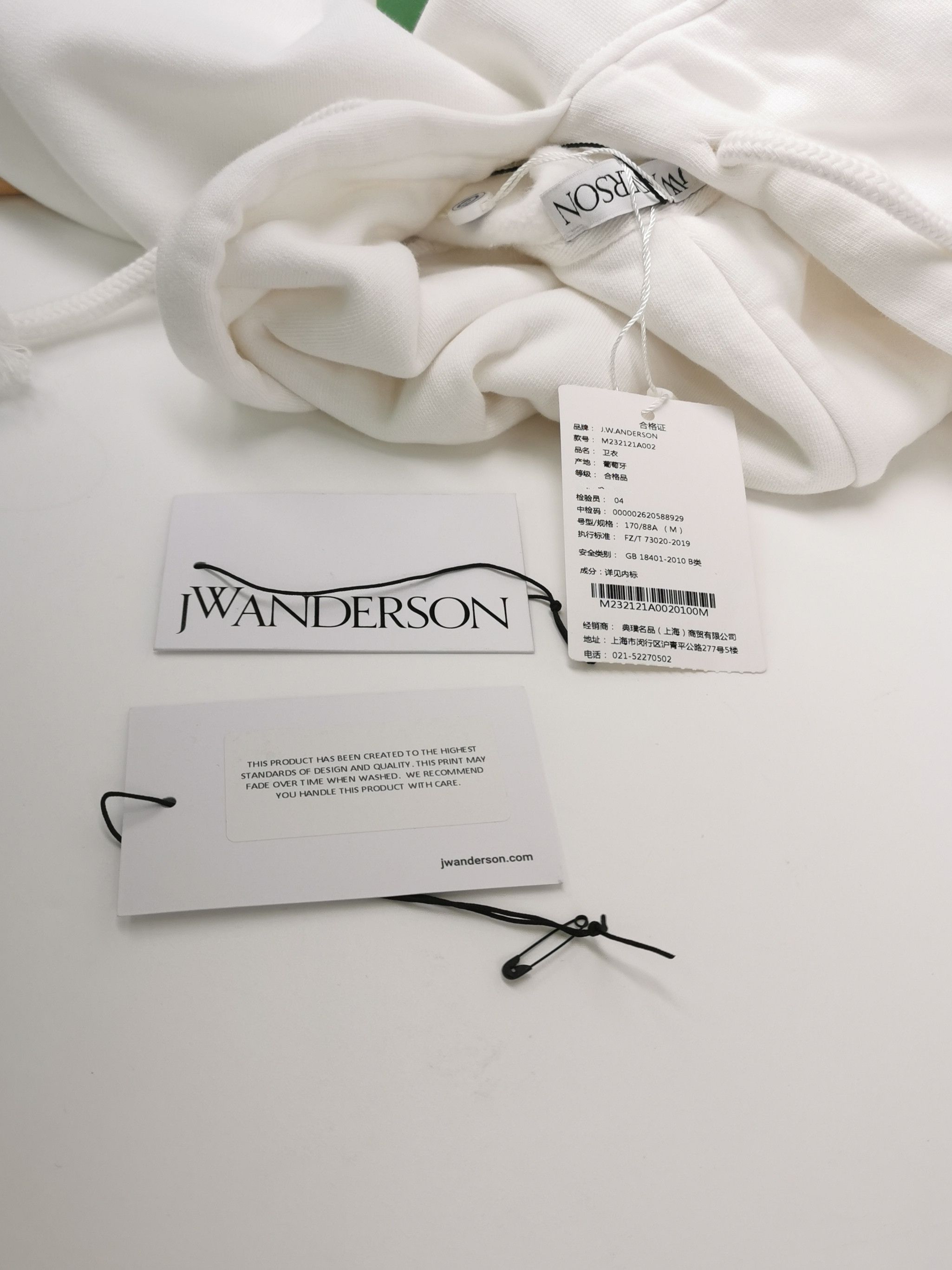 JW Anderson J.W.Anderson Bad Apple Graphic Hoodie Size M Size US M / EU 48-50 / 2 - 6 Thumbnail