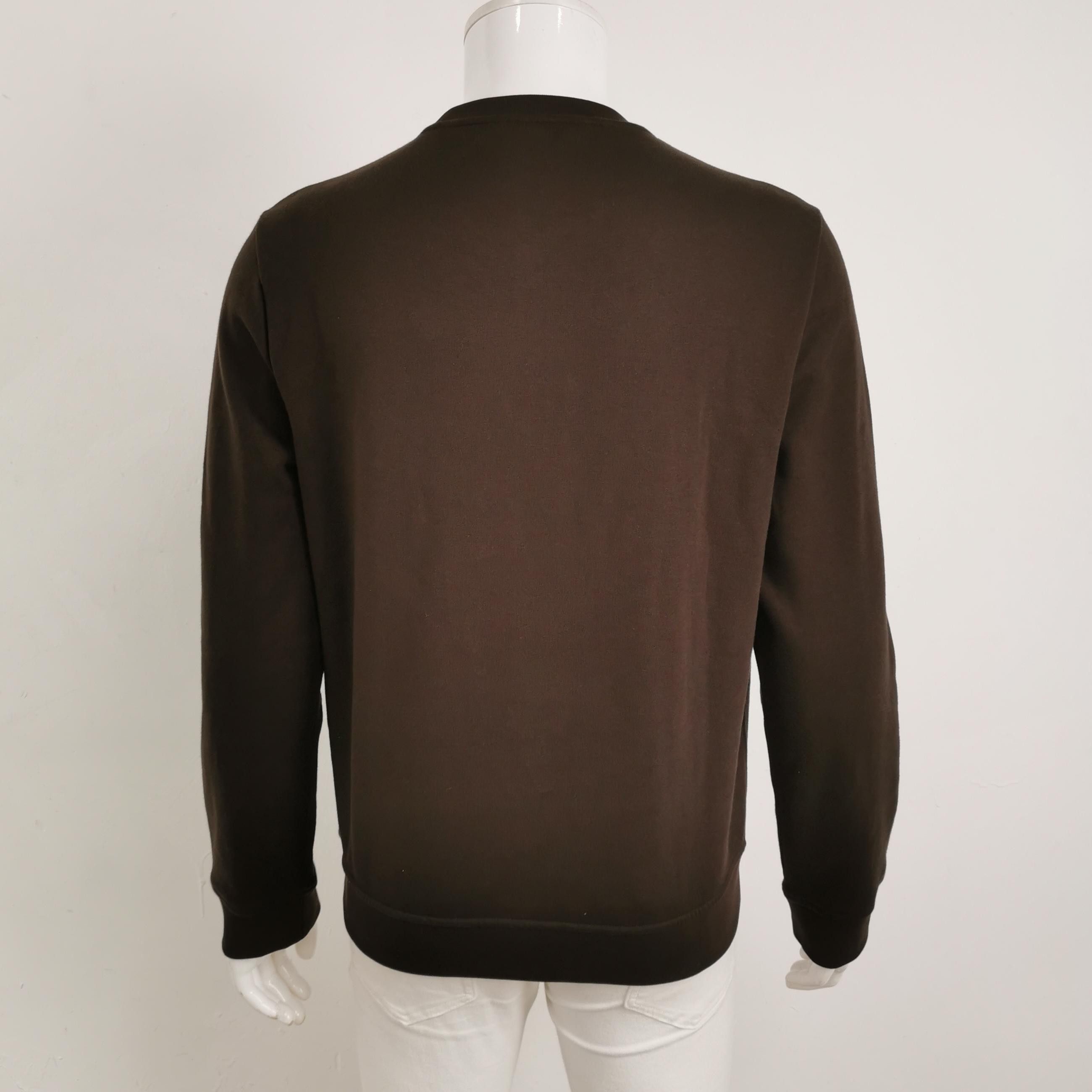 Hermes Hermes Lambskin Horse Graphic Sweatshirt US M Size US M / EU 48-50 / 2 - 3 Thumbnail