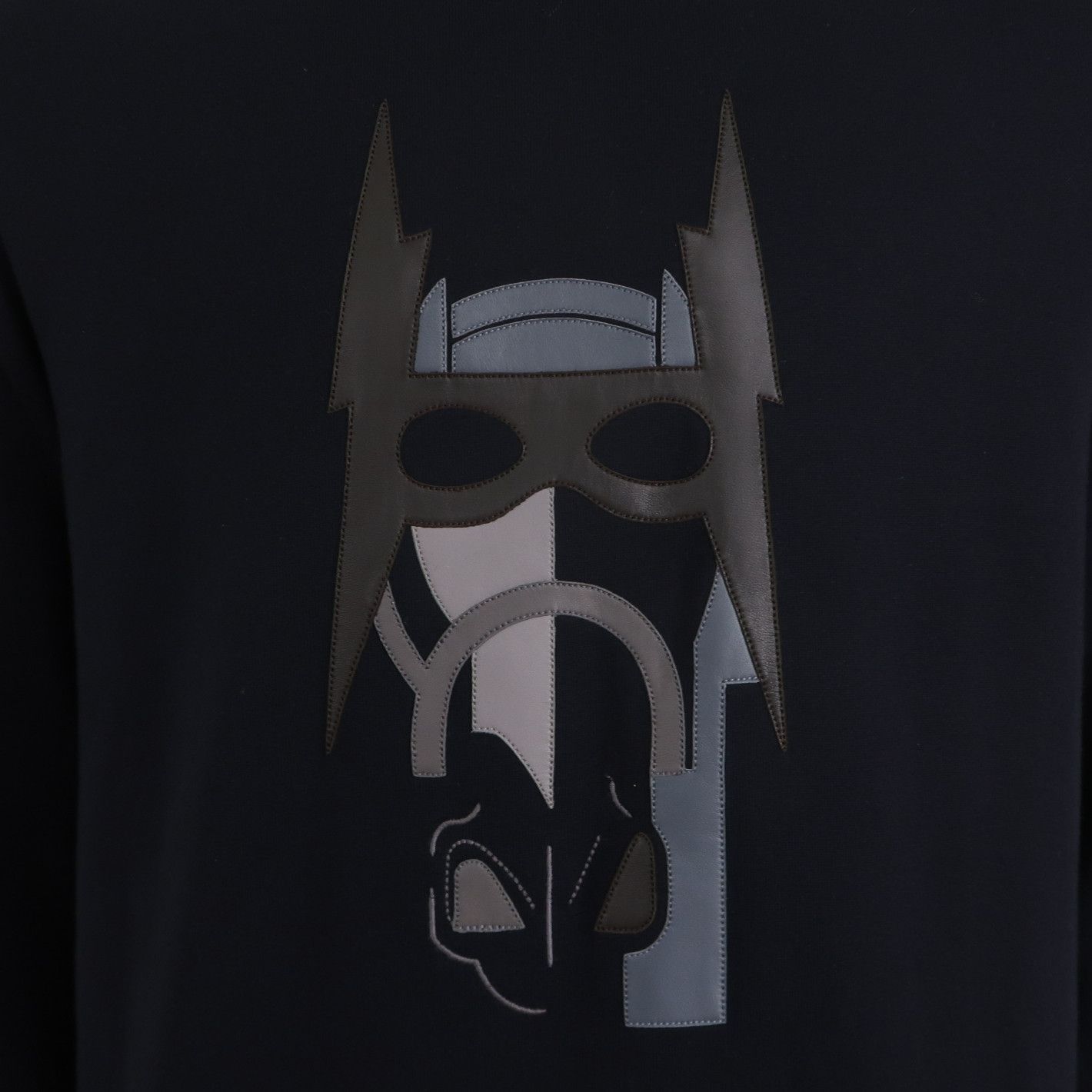 Hermes Hermes Leather Patch Horsehead Sweatshirt M Size US M / EU 48-50 / 2 - 4 Thumbnail
