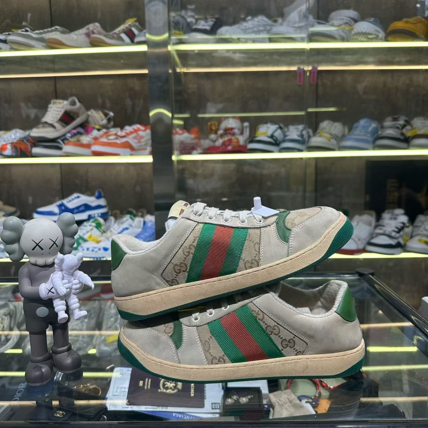 Gucci Gucci Orange Lowtop Sneakers 8 Men Size US 8 / EU 41 - 5 Thumbnail