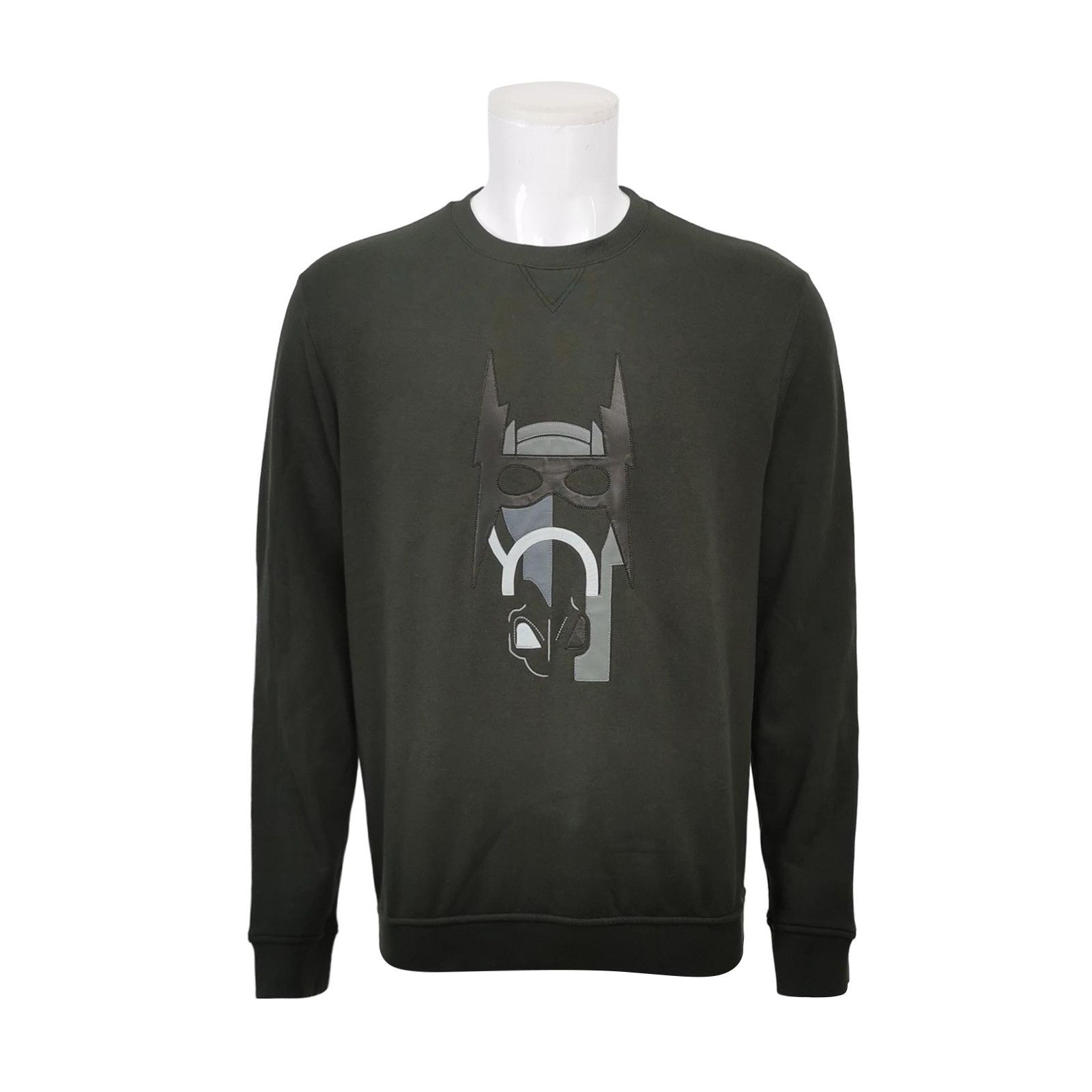 Hermes Hermes Lambskin Patch Cotton Sweatshirt Size L Size US L / EU 52-54 / 3 - 2 Thumbnail