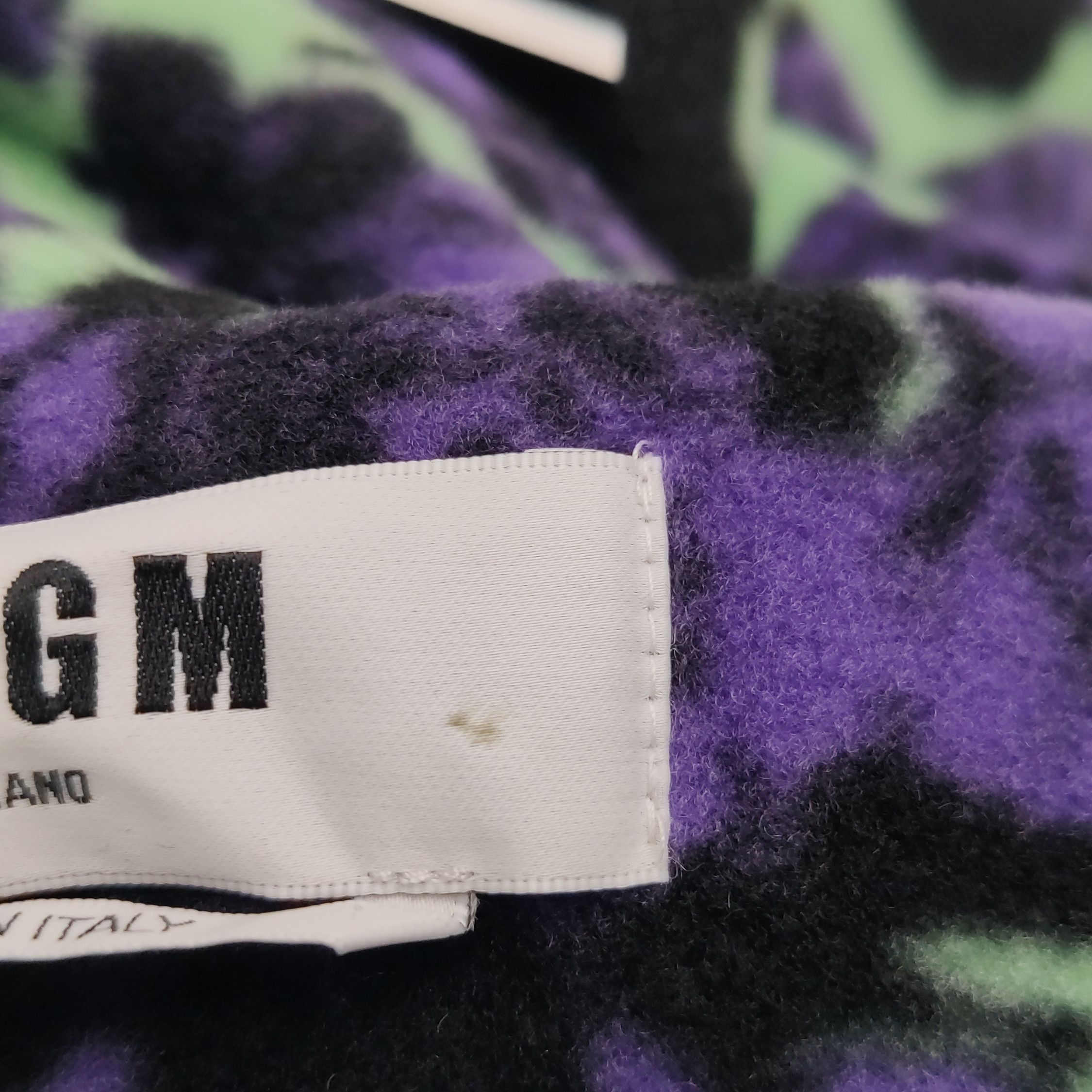 MSGM MSGM Floral Logo Half-Zip Sweatshirt Size 48 Size US M / EU 48-50 / 2 - 10 Thumbnail
