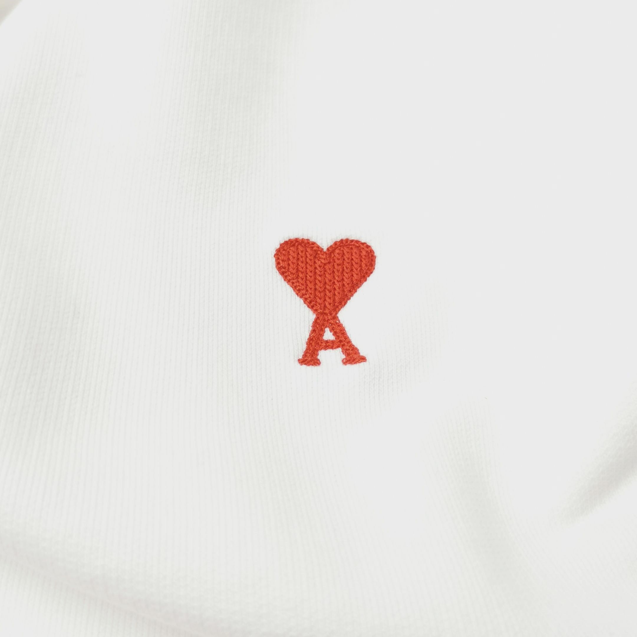 AMI AMI Heart Logo Cotton Hoodie Size M Size US M / EU 48-50 / 2 - 4 Thumbnail