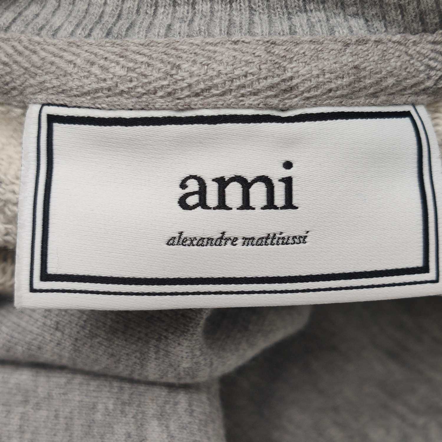 AMI AMI Alexandre Mattiussi Tricolor Logo Sweatshirt XS Size US XS / EU 42 / 0 - 6 Thumbnail