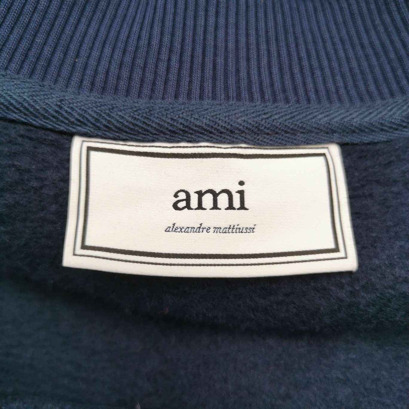 AMI AMI Alexandre Mattiussi Tonal Logo Sweatshirt XS Size US XS / EU 42 / 0 - 6 Thumbnail
