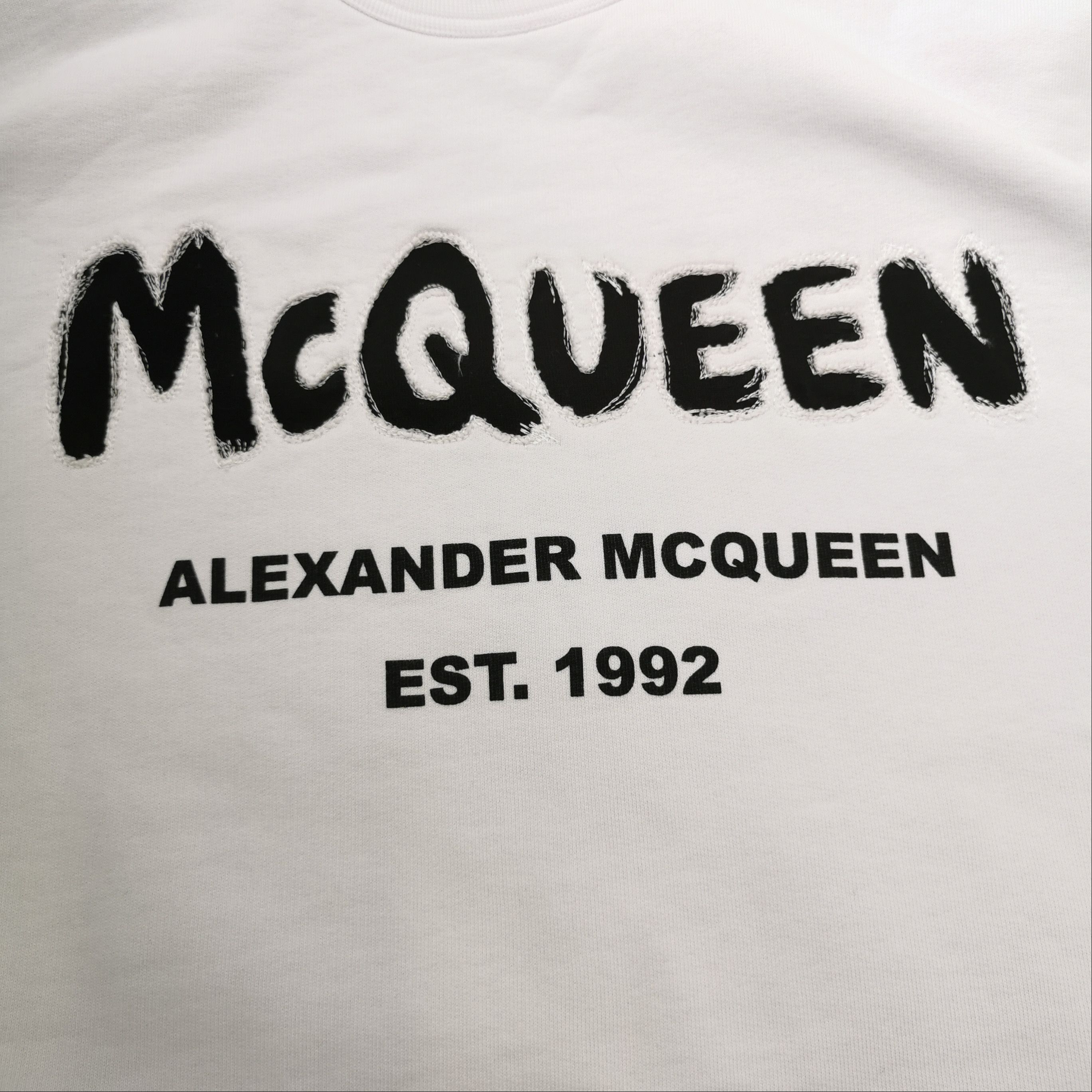Alexander McQueen Alexander McQueen Logo Print Sweatshirt S Size US S / EU 44-46 / 1 - 4 Thumbnail