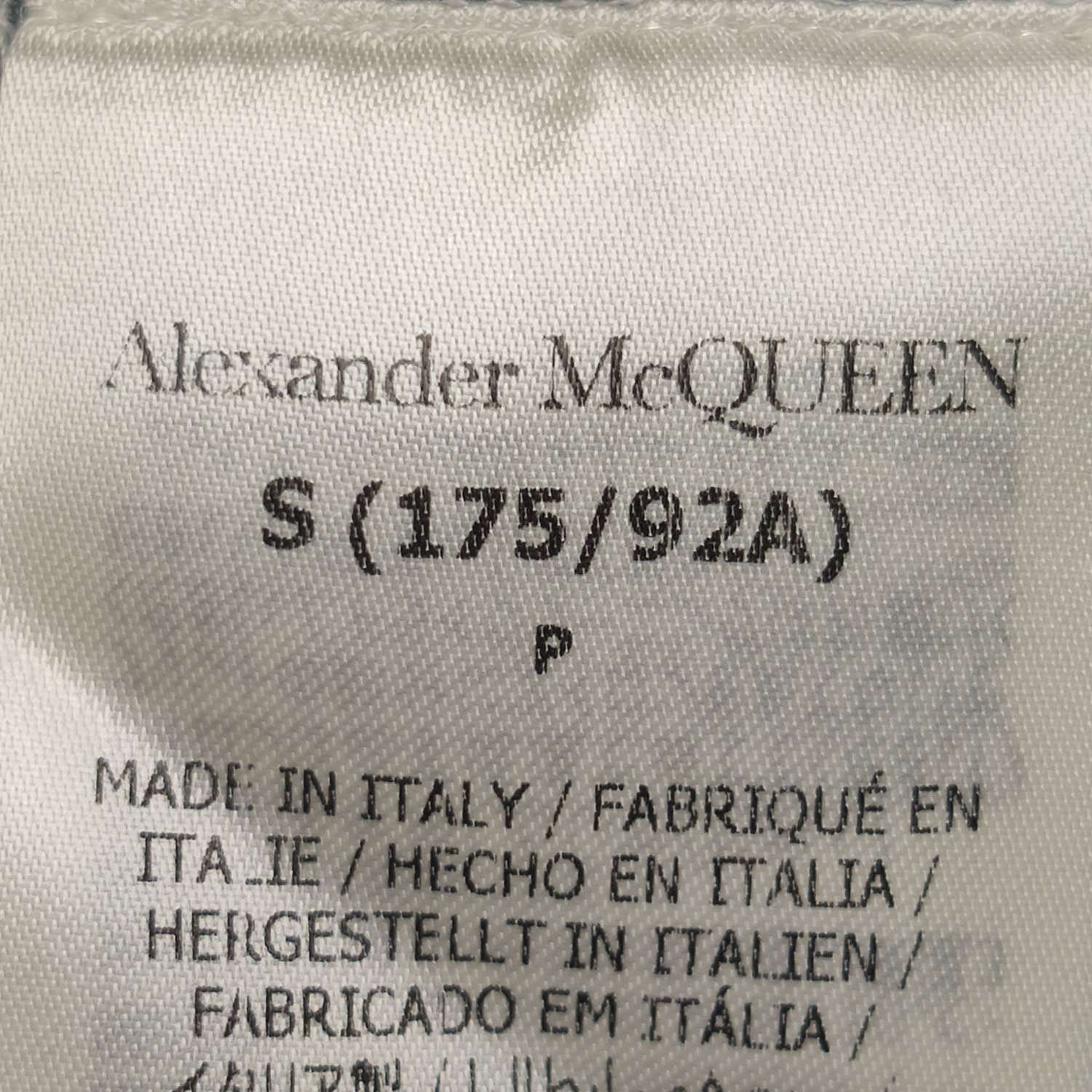 Alexander McQueen Alexander McQueen Logo Print Sweatshirt S Size US S / EU 44-46 / 1 - 8 Thumbnail