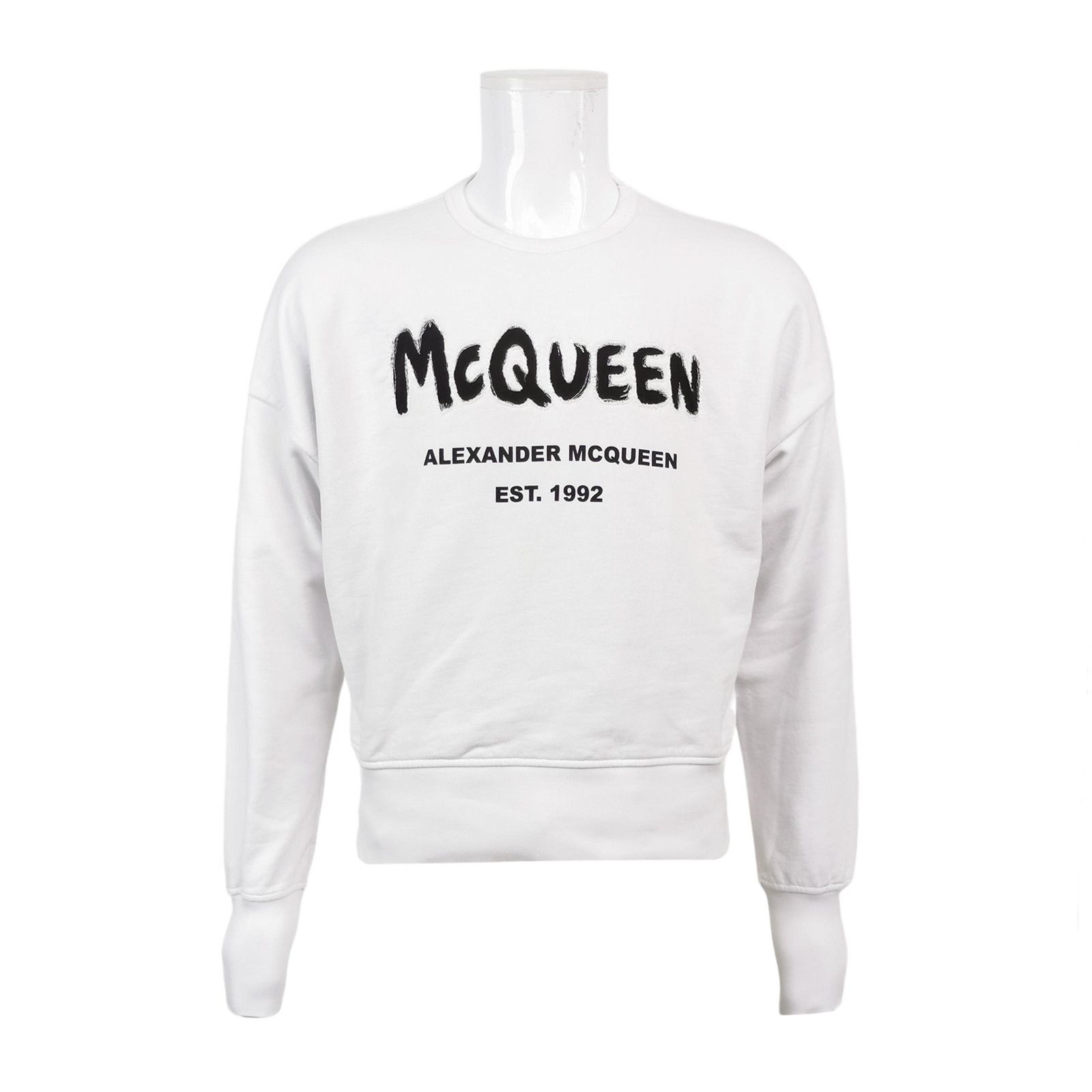 Alexander McQueen Alexander McQueen Logo Print Sweatshirt S Size US S / EU 44-46 / 1 - 2 Thumbnail