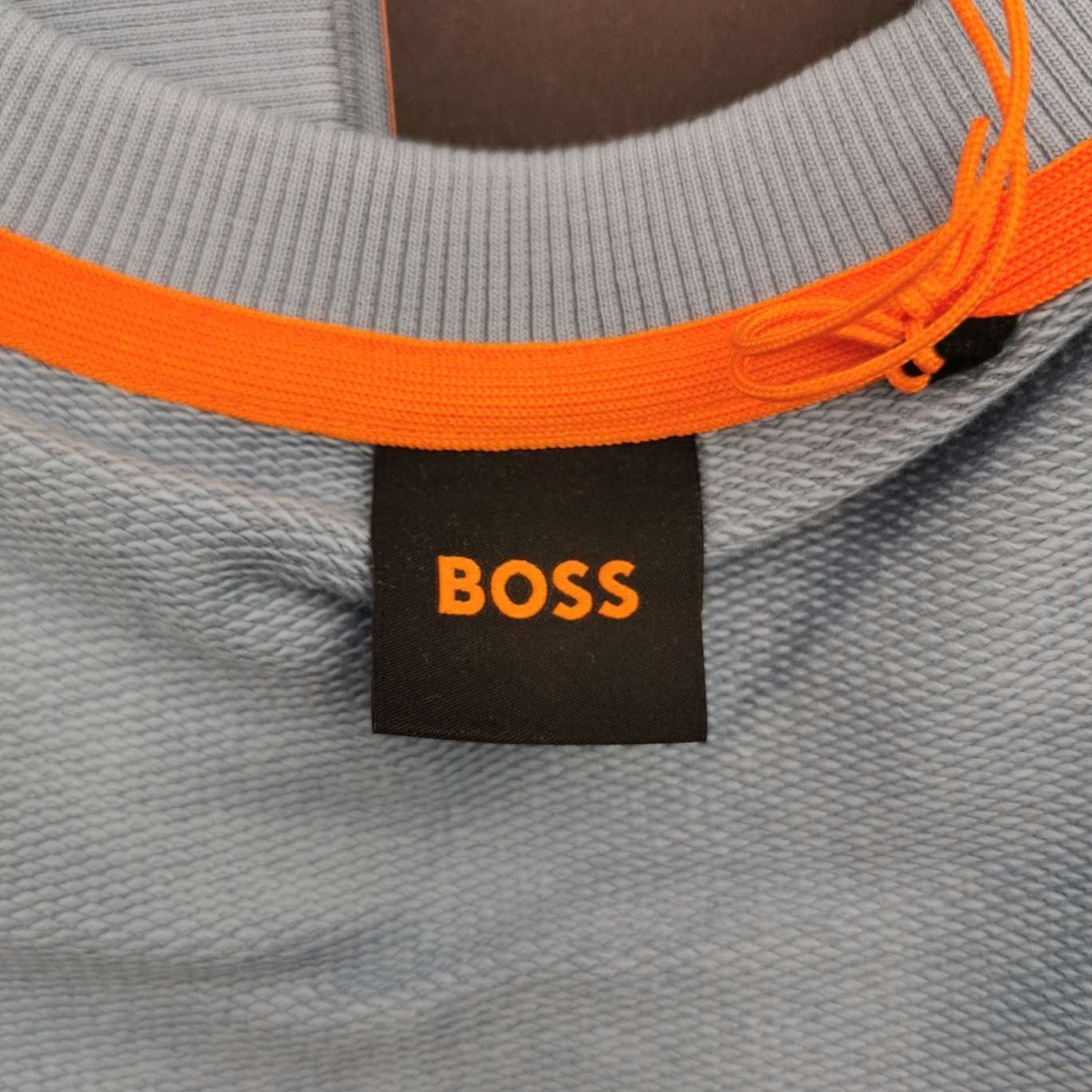 Hugo Boss Hugo Boss Logo Patch Cotton Sweatshirt L Size US L / EU 52-54 / 3 - 7 Thumbnail