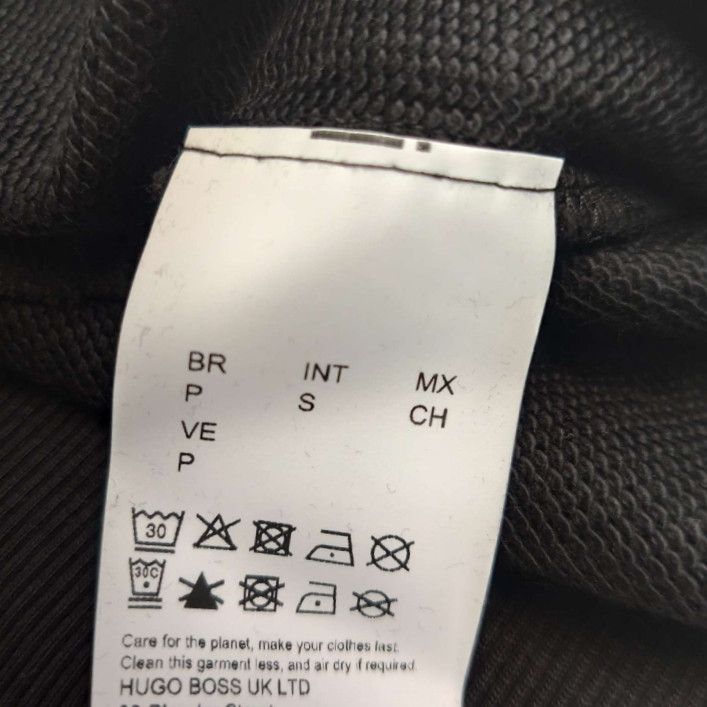 Hugo Boss Hugo Boss Logo Patch Cotton Sweatshirt S Size US S / EU 44-46 / 1 - 9 Thumbnail