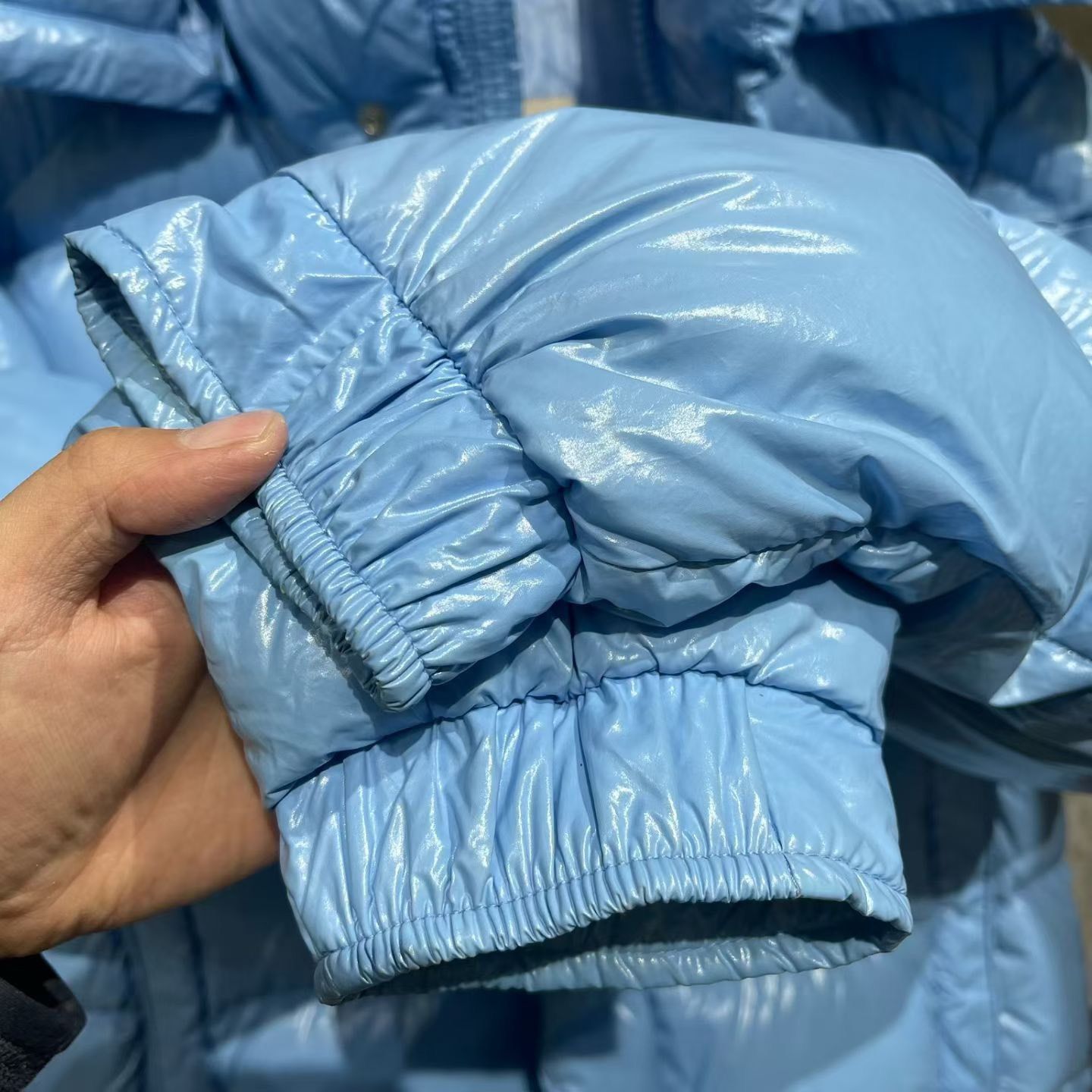 Moncler Moncler Blue Heavy Coat m Men Size US M / EU 48-50 / 2 - 5 Thumbnail