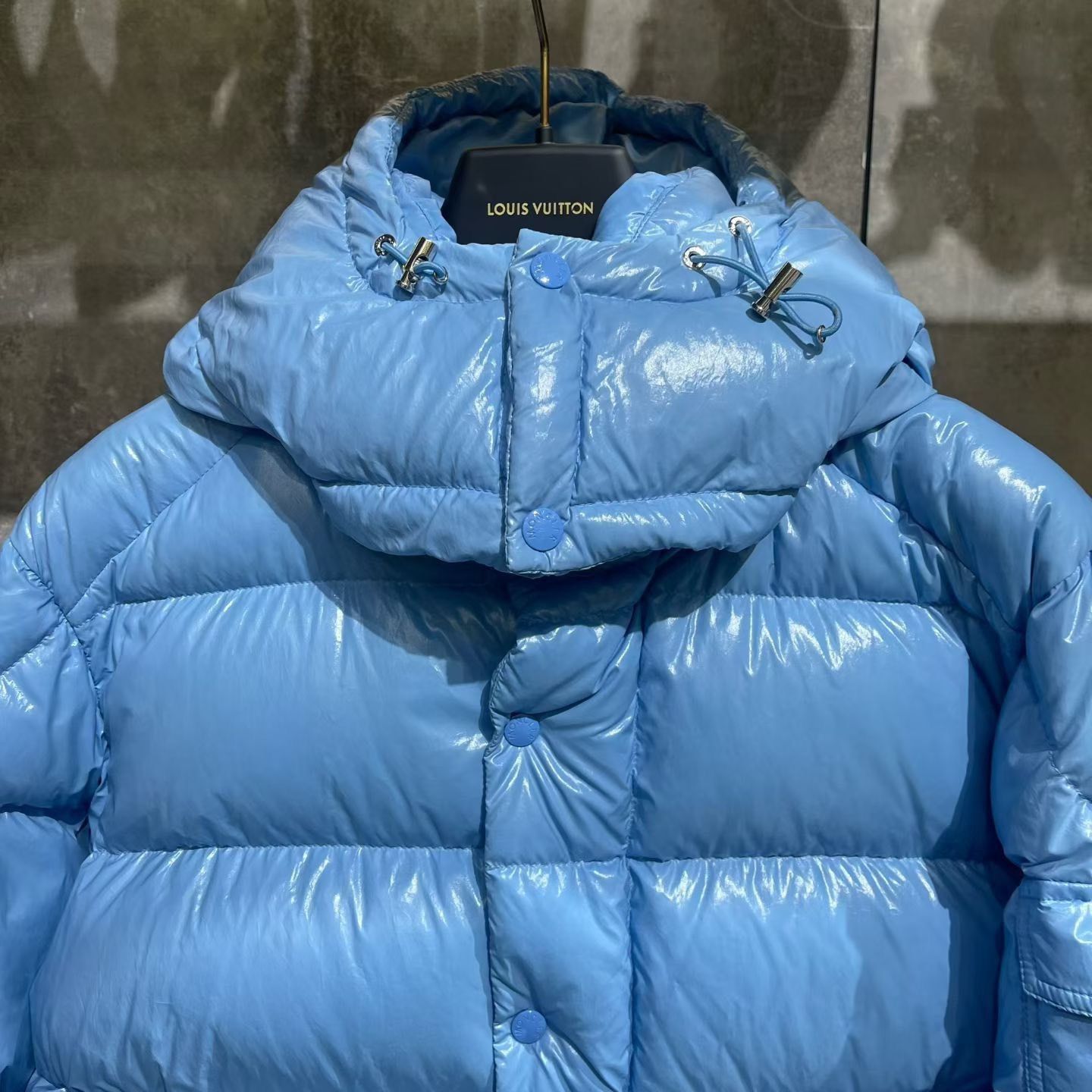 Moncler Moncler Blue Heavy Coat m Men Size US M / EU 48-50 / 2 - 3 Thumbnail