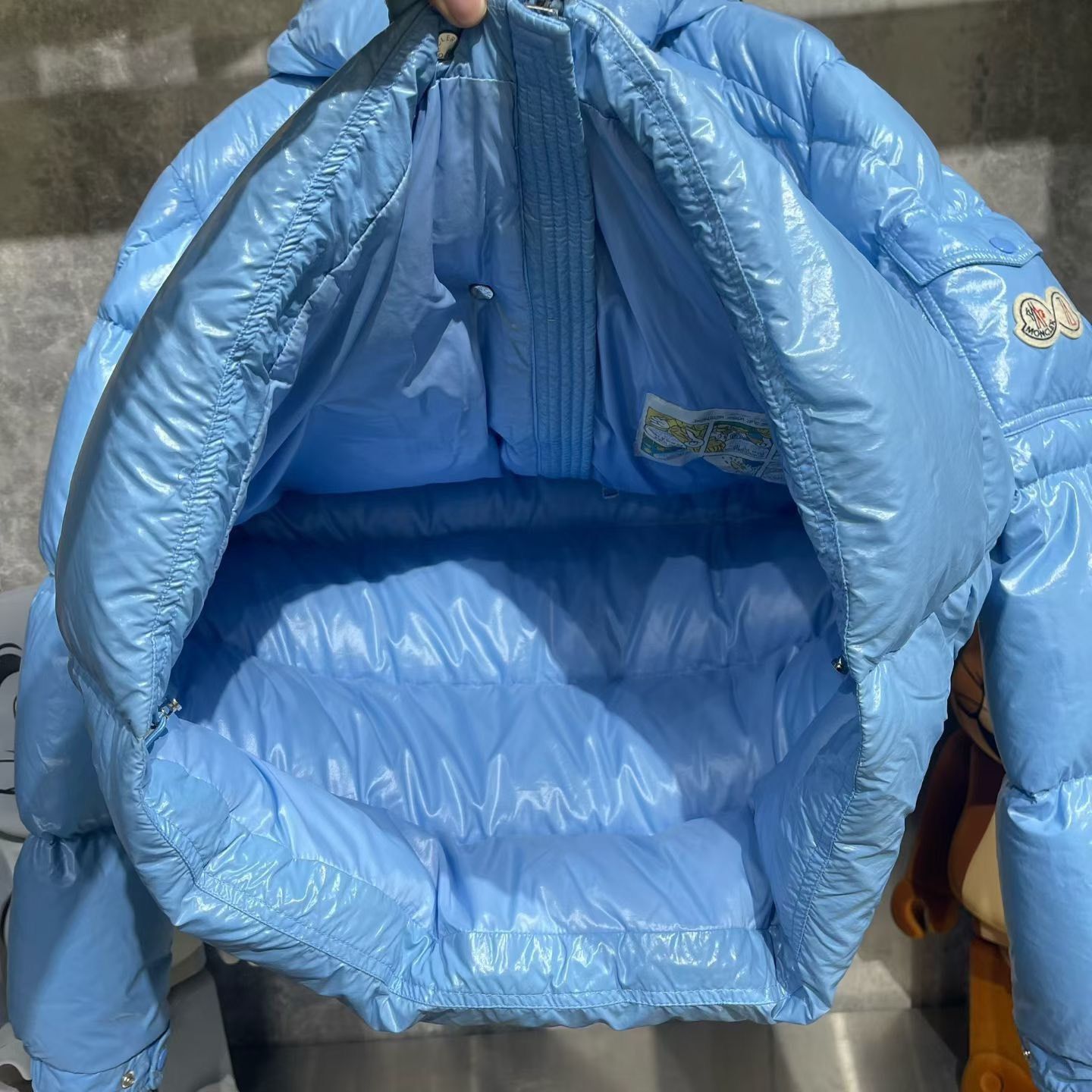 Moncler Moncler Blue Heavy Coat m Men Size US M / EU 48-50 / 2 - 4 Thumbnail