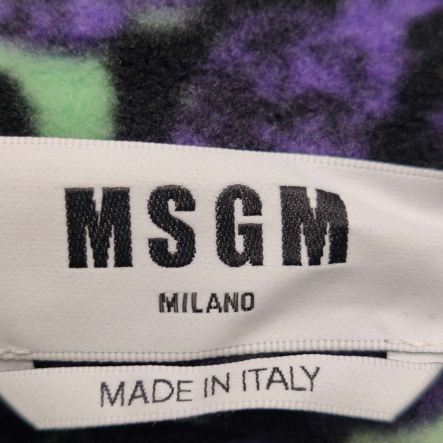 MSGM MSGM Floral Fleece Quarter Zip Sweatshirt S Size US S / EU 44-46 / 1 - 6 Thumbnail