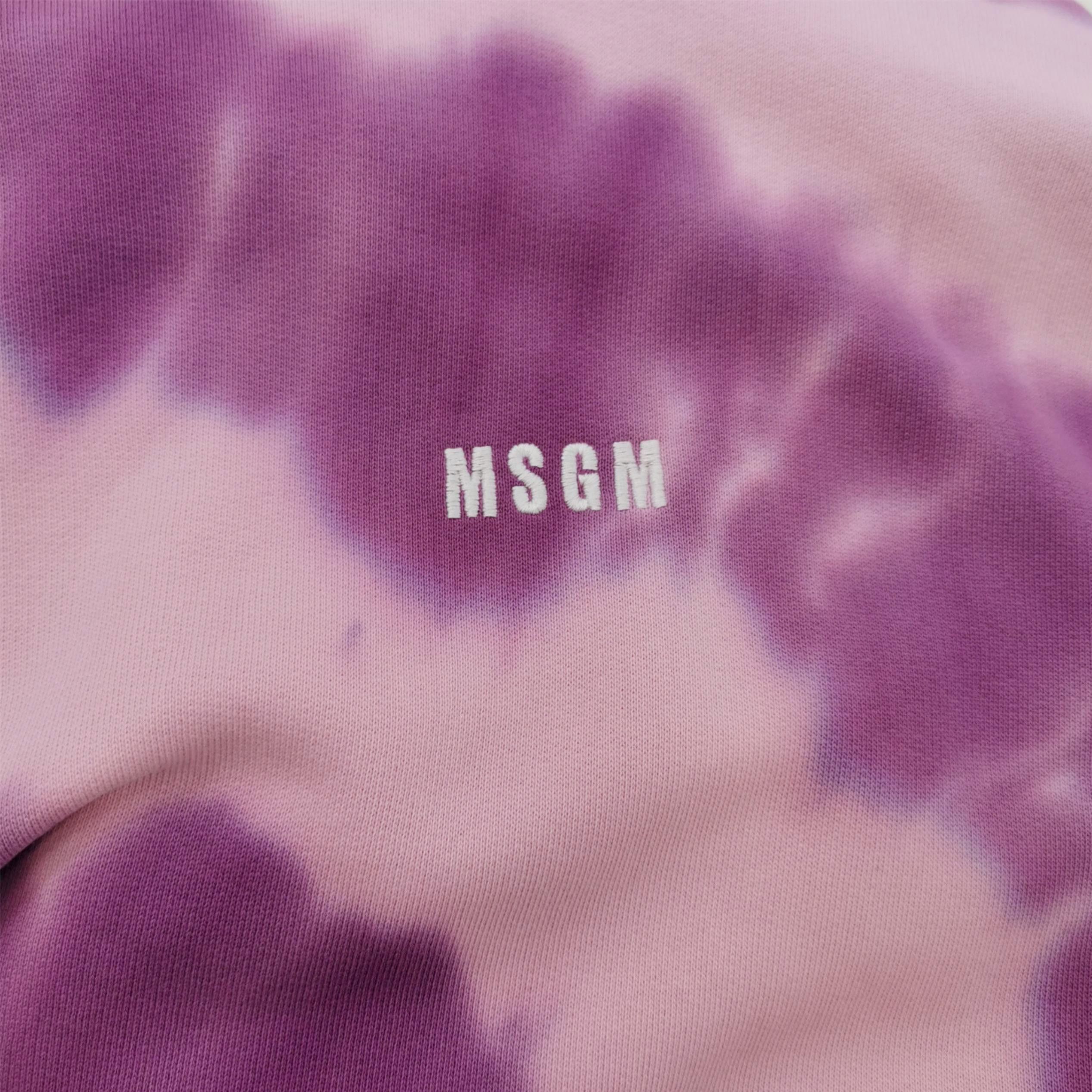 MSGM MSGM Tie-Dye Logo Hoodie Size S Size US S / EU 44-46 / 1 - 4 Thumbnail