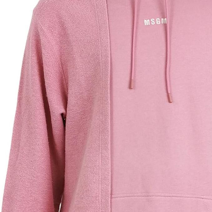 MSGM MSGM Logo Textured Panel Hoodie Size M Size US M / EU 48-50 / 2 - 5 Thumbnail
