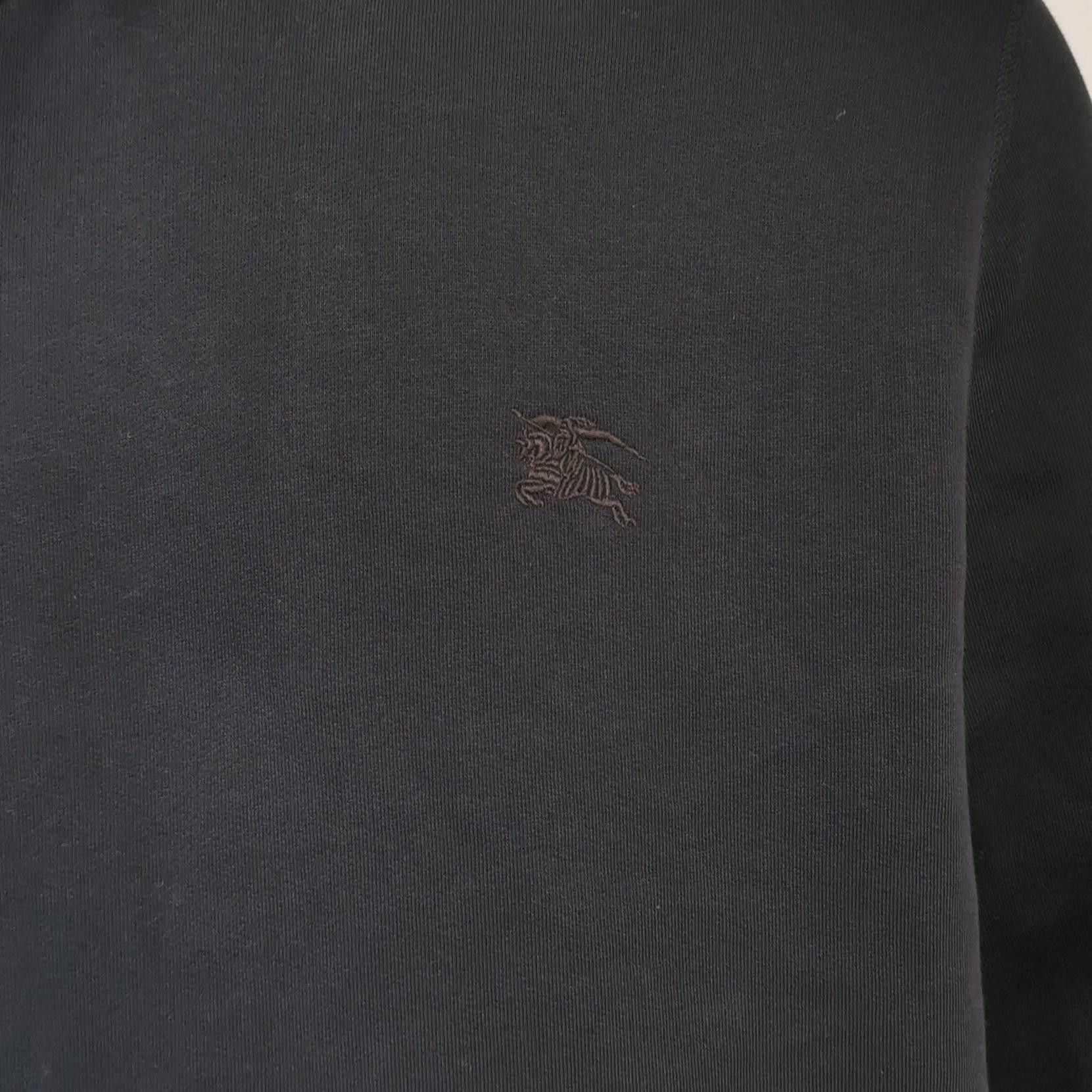 Burberry Burberry Knight Logo Embroidered Hoodie XL Size US XL / EU 56 / 4 - 4 Thumbnail