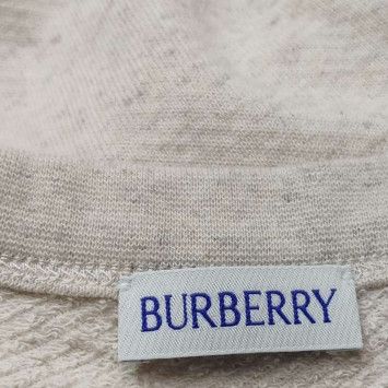 Burberry Burberry Cotton Linen Script Logo Sweatshirt 10Y Size US XXS / EU 40 - 6 Thumbnail