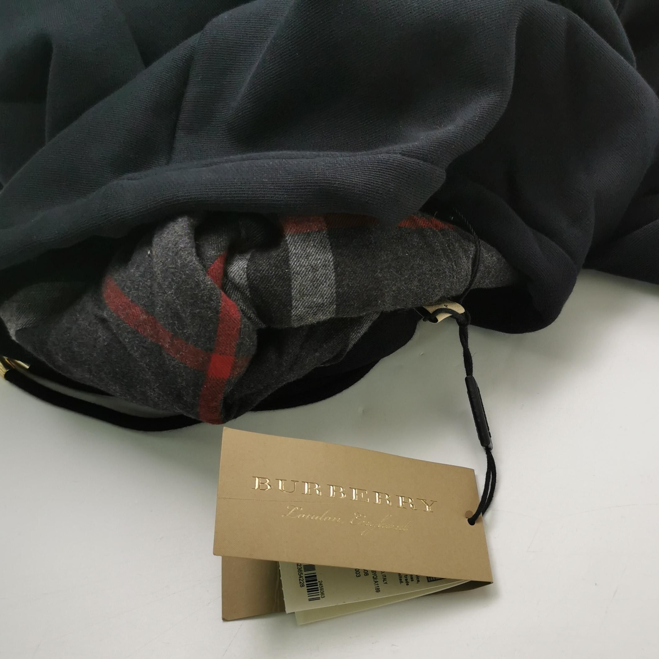 Burberry Burberry Solid Cotton Blend Hoodie S Size US S / EU 44-46 / 1 - 5 Thumbnail