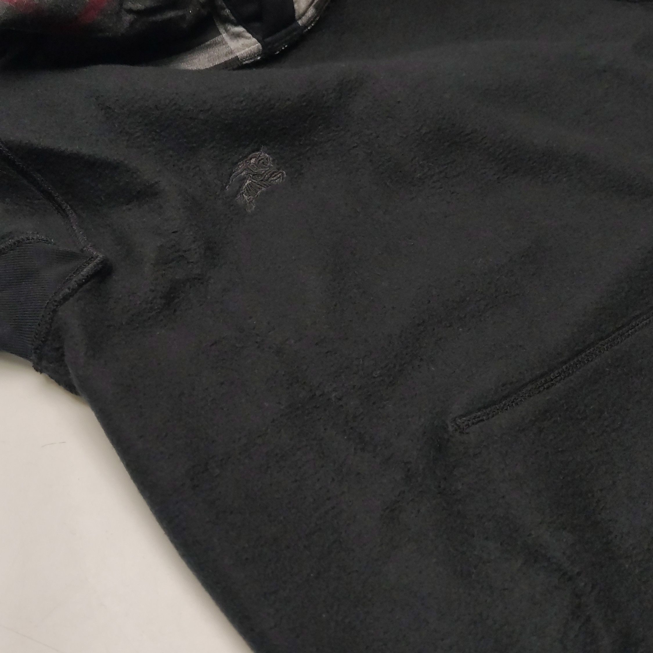 Burberry Burberry Solid Cotton Blend Hoodie S Size US S / EU 44-46 / 1 - 10 Thumbnail
