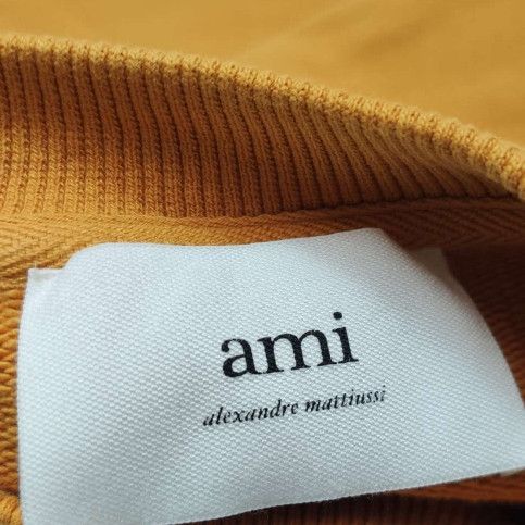 AMI AMI Sundial Yellow Heart Logo Sweatshirt Size M Size US M / EU 48-50 / 2 - 6 Thumbnail