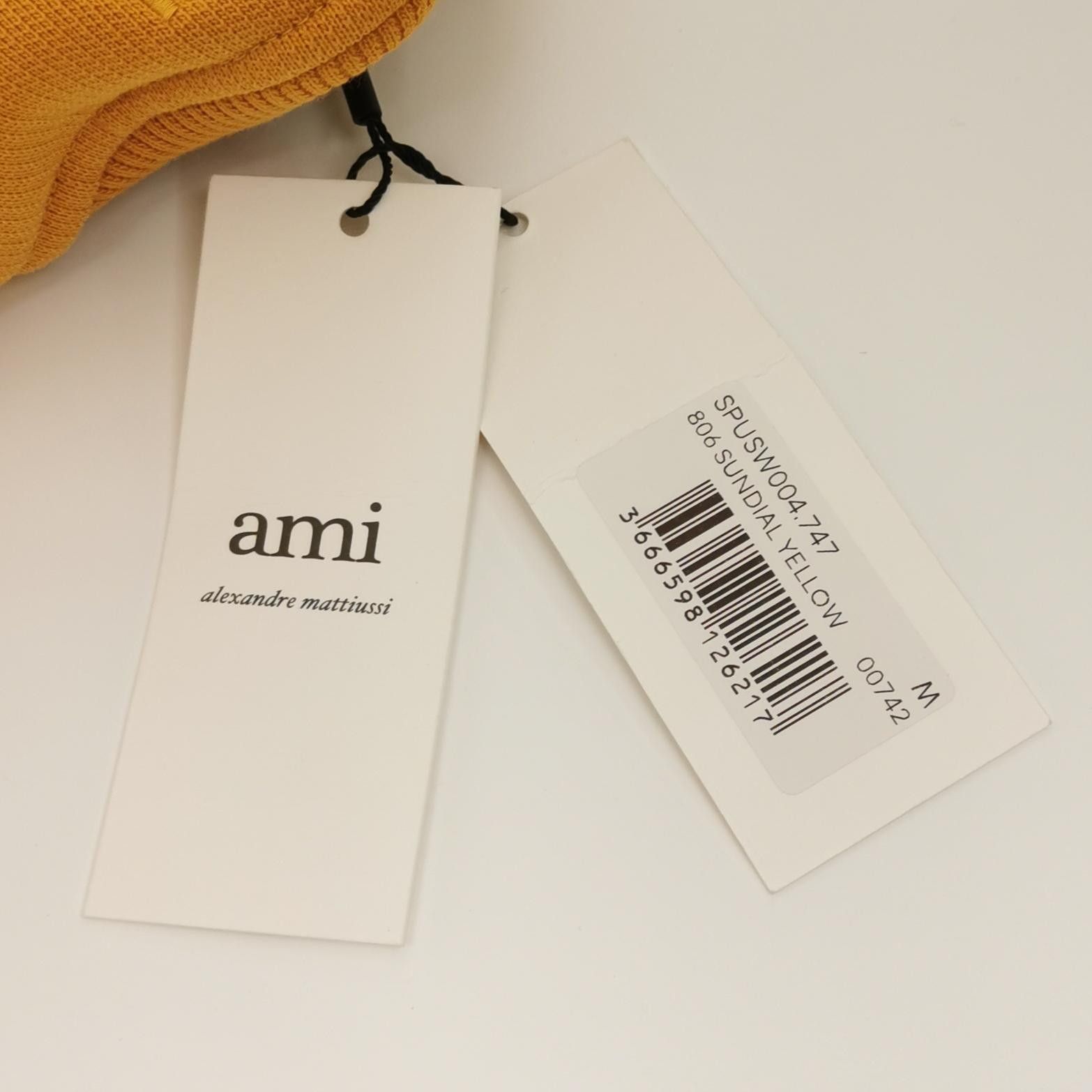 AMI AMI Sundial Yellow Heart Logo Sweatshirt Size M Size US M / EU 48-50 / 2 - 5 Thumbnail