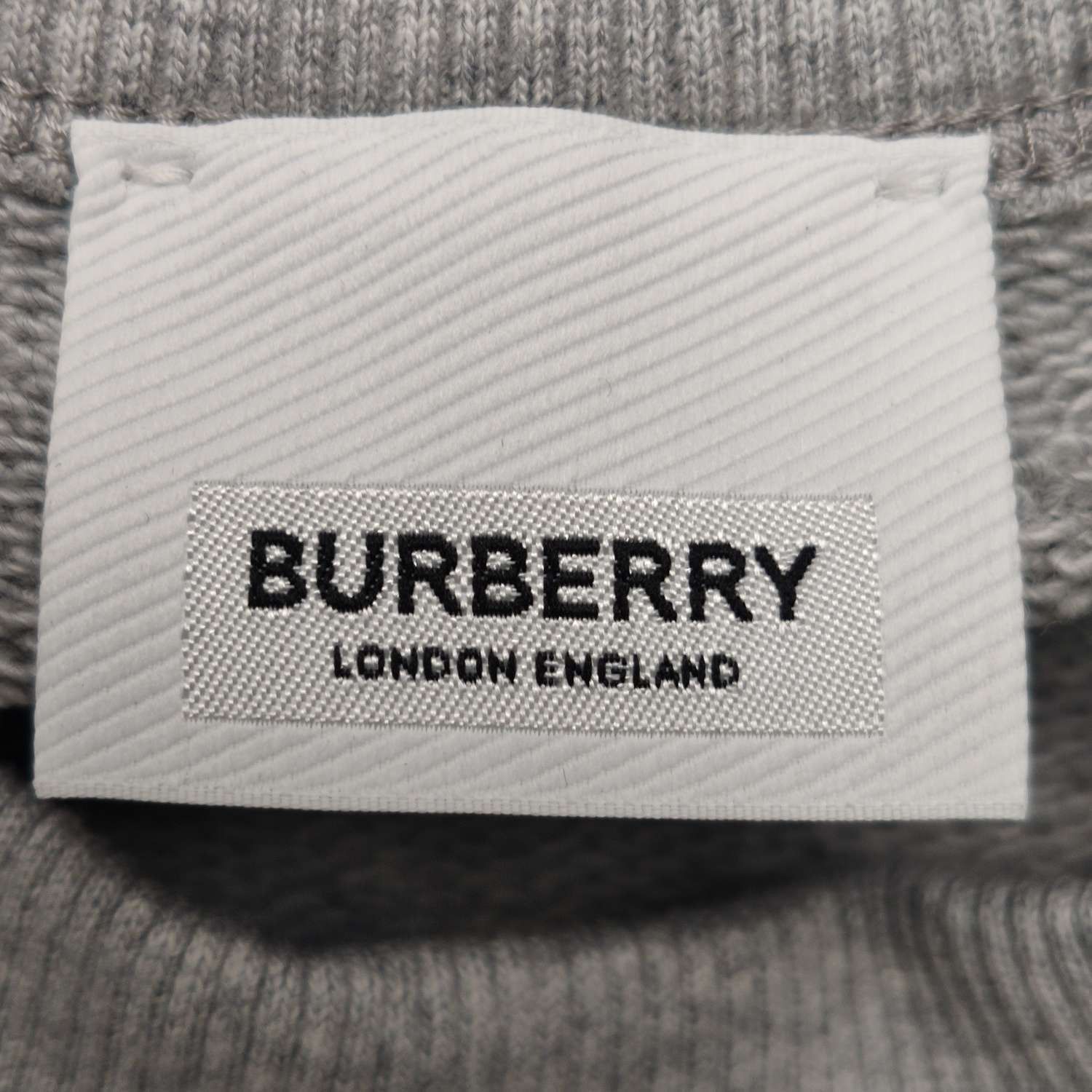 Burberry Burberry Embroidered Logo Sweatshirt Gray XS Size US XS / EU 42 / 0 - 6 Thumbnail