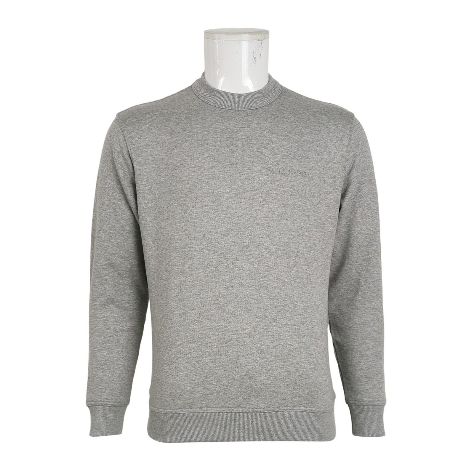 Burberry Burberry Embroidered Logo Sweatshirt Gray XS Size US XS / EU 42 / 0 - 2 Thumbnail