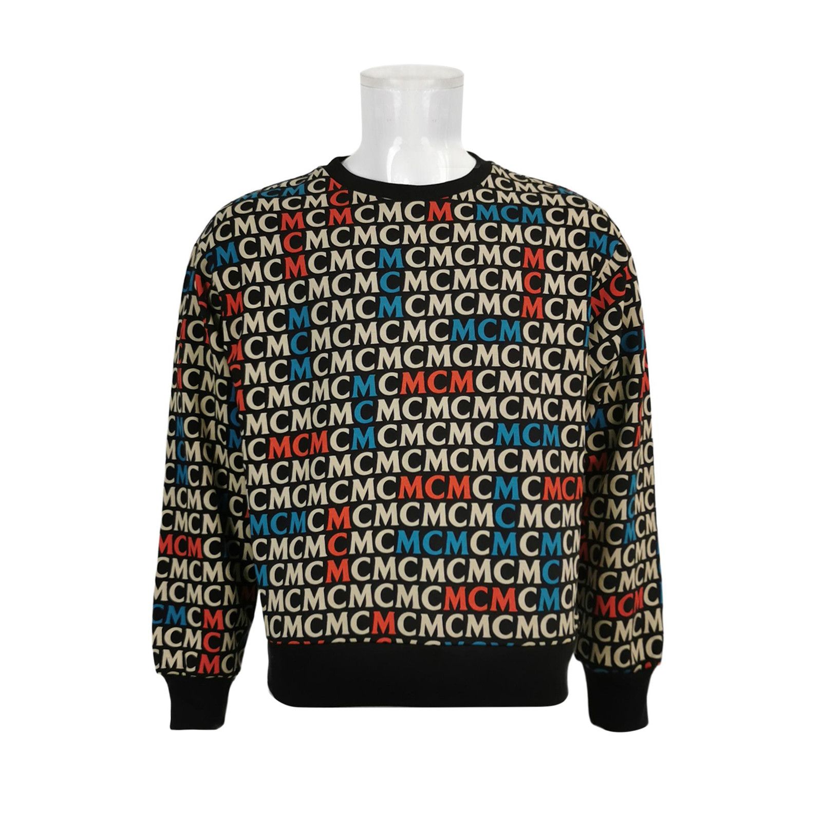 MCM MCM All Over Monogram Logo Sweatshirt S Size US S / EU 44-46 / 1 - 2 Thumbnail