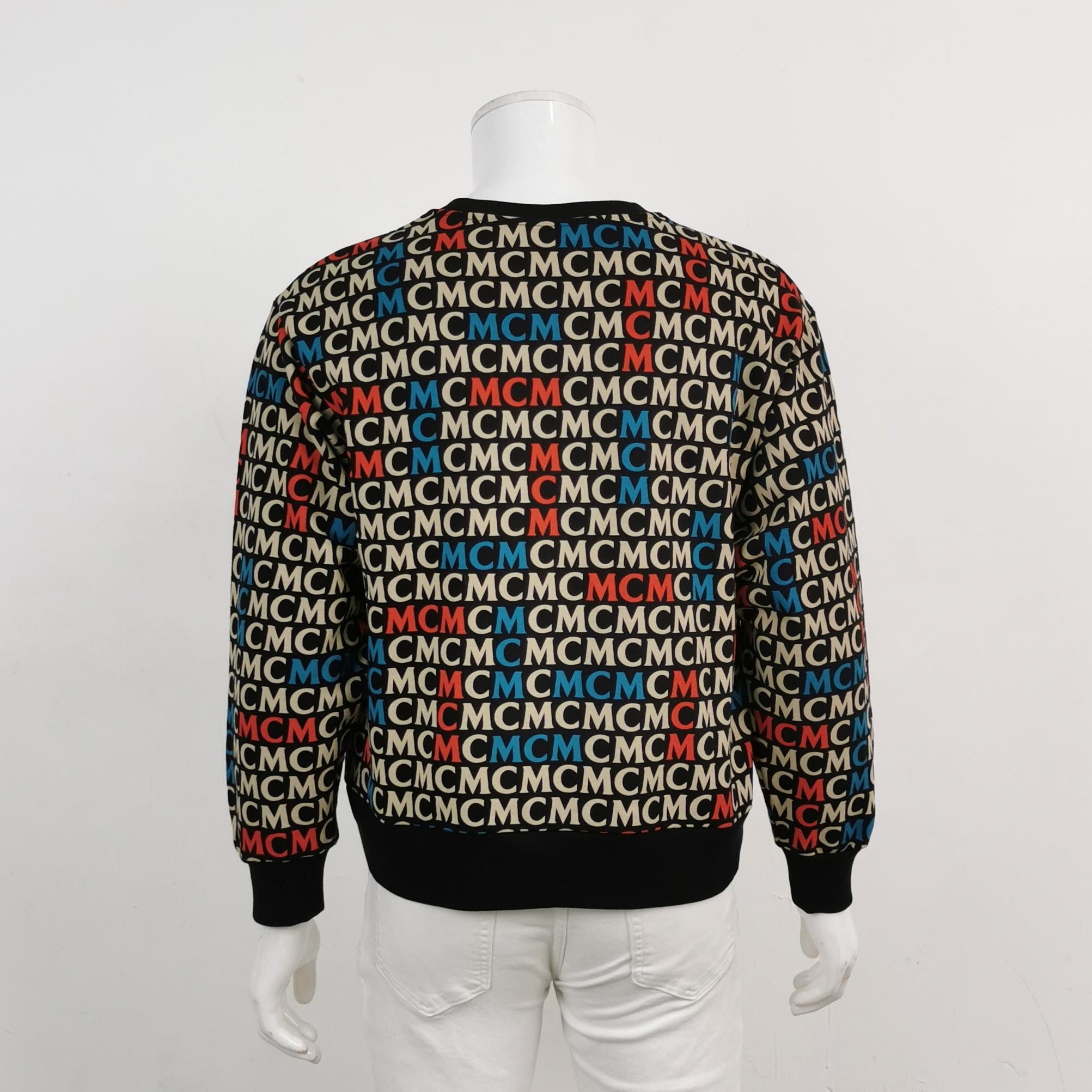 MCM MCM All Over Monogram Logo Sweatshirt S Size US S / EU 44-46 / 1 - 3 Thumbnail