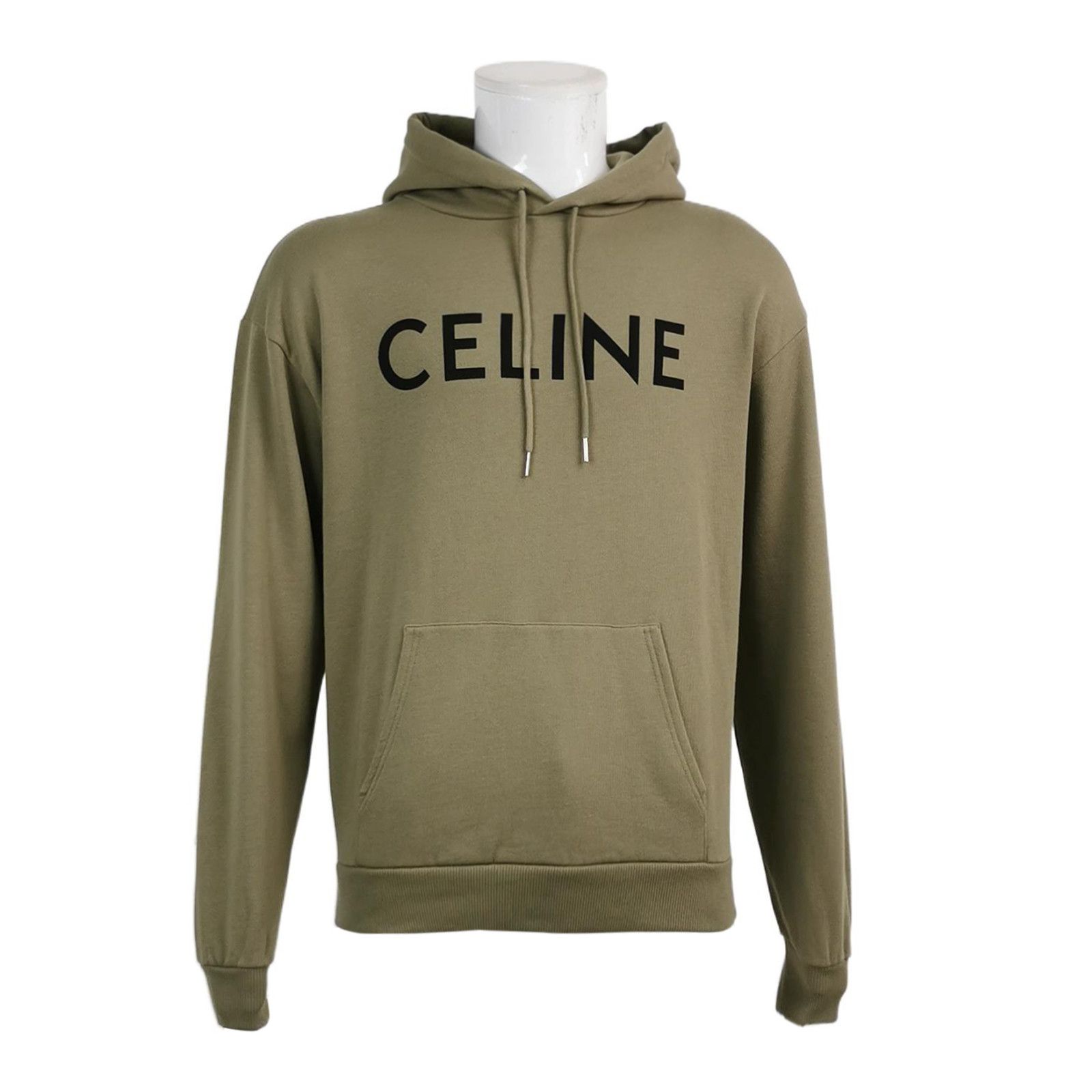 Celine Celine Logo Cotton Hoodie Size M Size US M / EU 48-50 / 2 - 2 Thumbnail