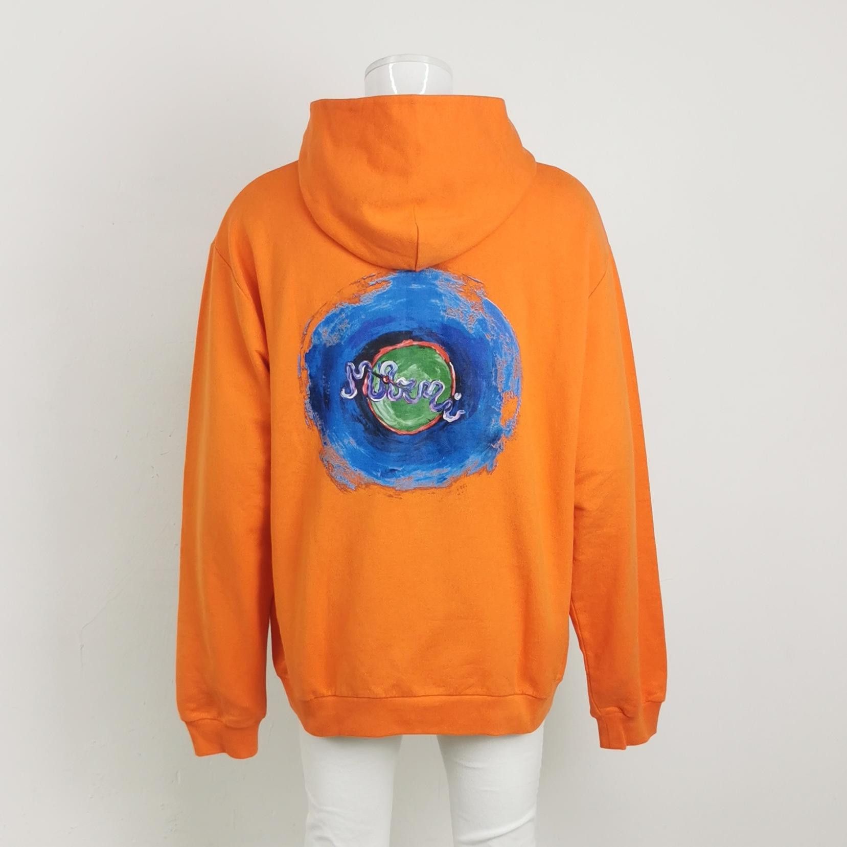 Marni Marni Printed Logo Loopback Hoodie 50 Size US M / EU 48-50 / 2 - 3 Thumbnail