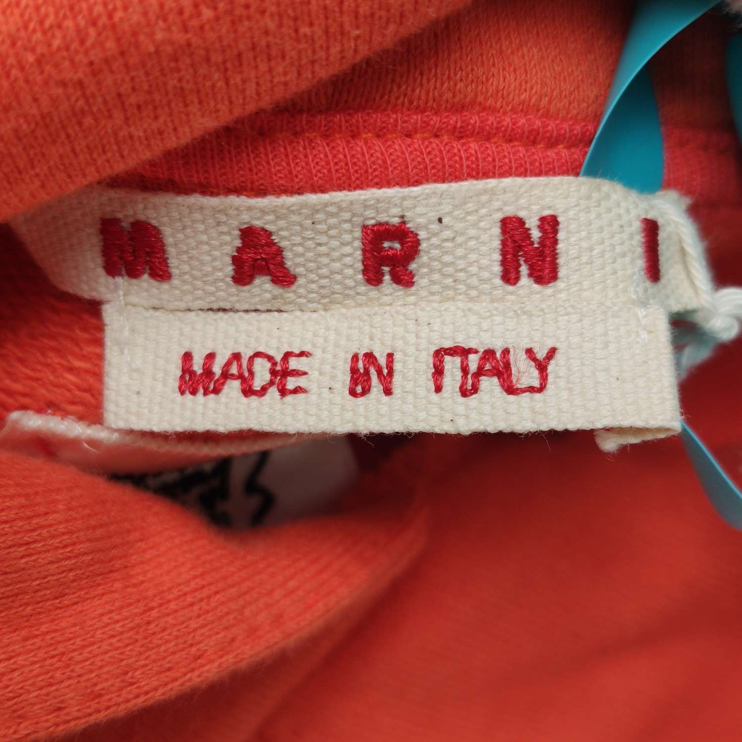 Marni Marni Printed Logo Loopback Hoodie 50 Size US M / EU 48-50 / 2 - 6 Thumbnail