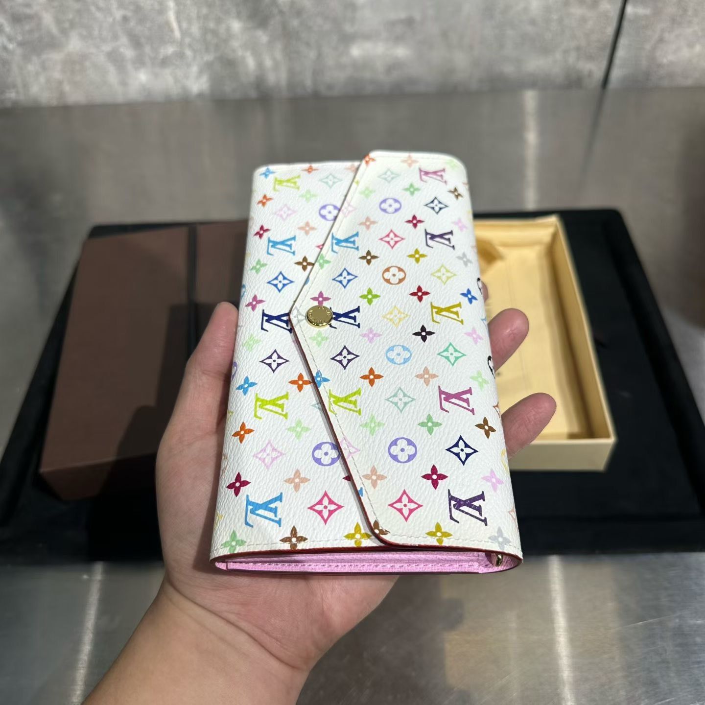 Louis Vuitton Louis Vuitton Collab Multi Wallet one size Men Size ONE SIZE - 5 Thumbnail