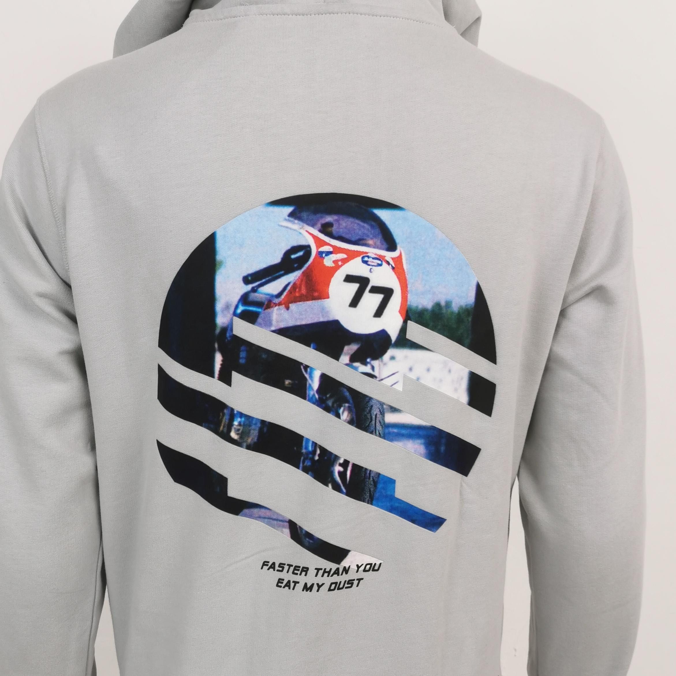 Hugo Boss BOSS Graphic Back Print Motorbike Hoodie Size S Size US S / EU 44-46 / 1 - 5 Thumbnail