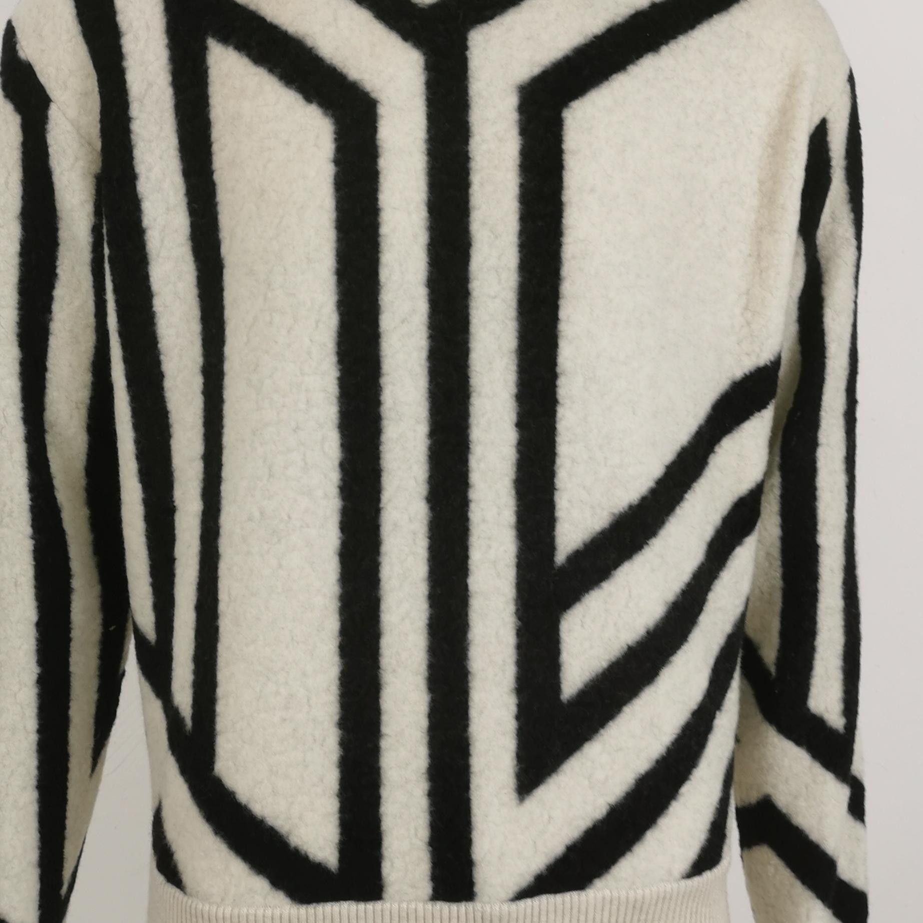 MCM MCM Geometric Wool Blend Sweater US L Size US L / EU 52-54 / 3 - 4 Thumbnail