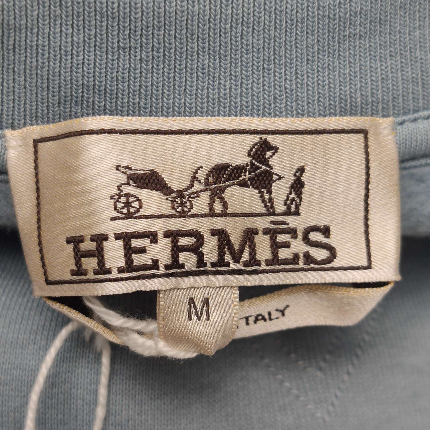 Hermes Hermes Leather Cheval Patch Sweatshirt M Size US M / EU 48-50 / 2 - 6 Thumbnail