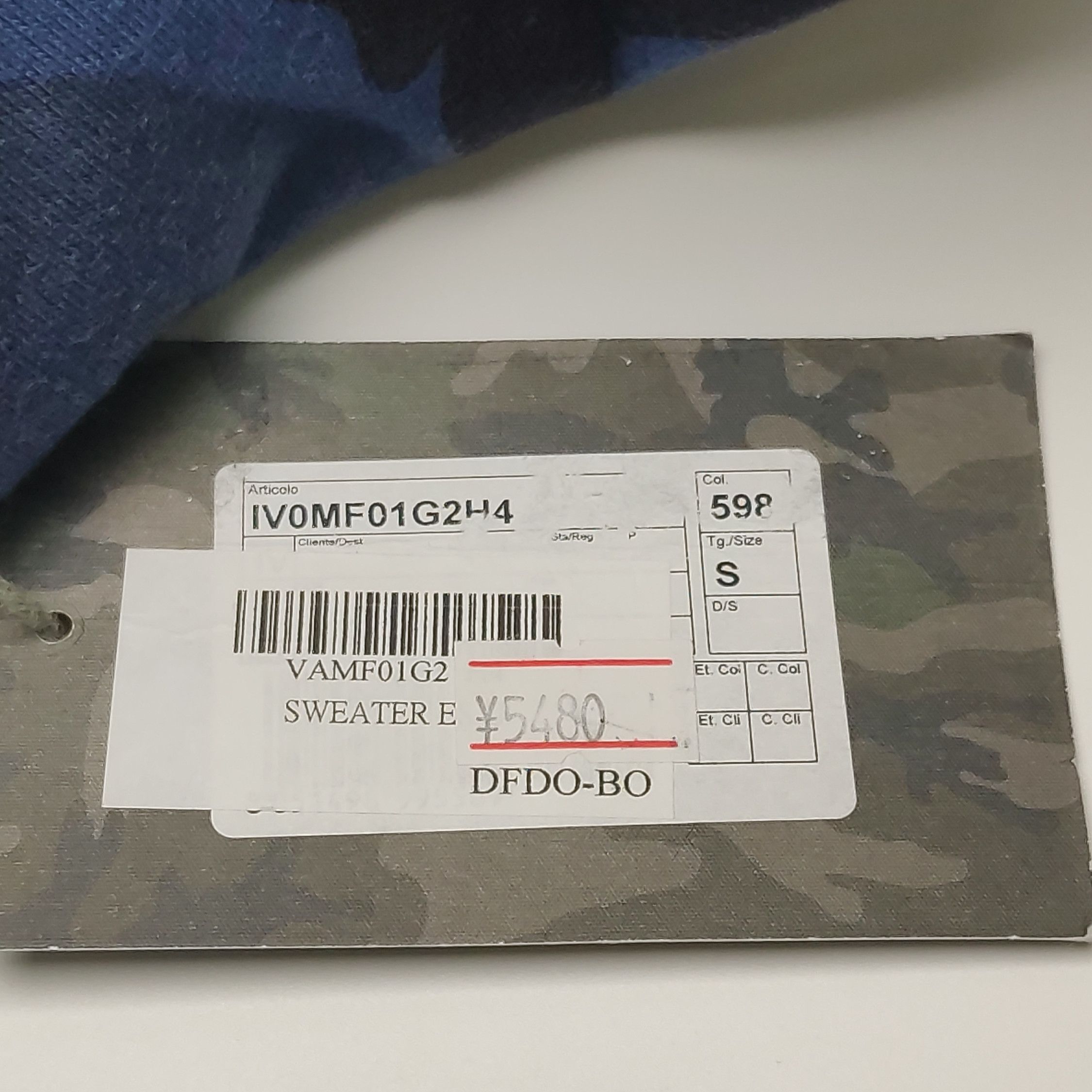 Valentino Valentino Camo Crewneck Sweatshirt S Size US S / EU 44-46 / 1 - 12 Thumbnail
