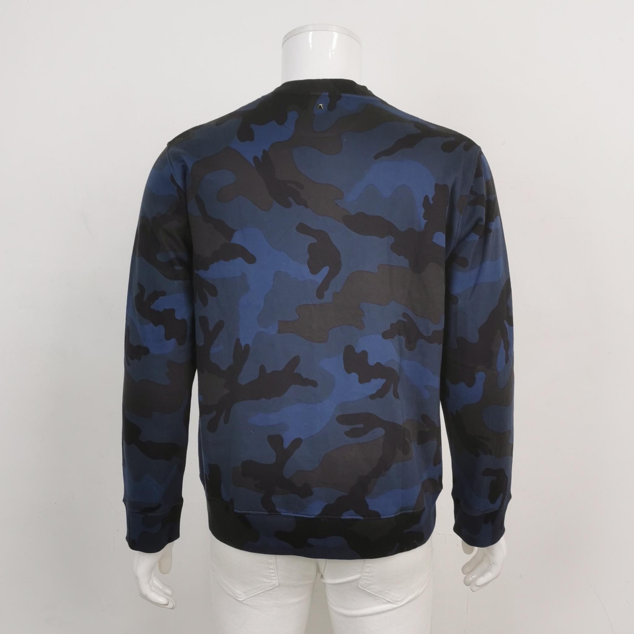 Valentino Valentino Camo Crewneck Sweatshirt S Size US S / EU 44-46 / 1 - 3 Thumbnail
