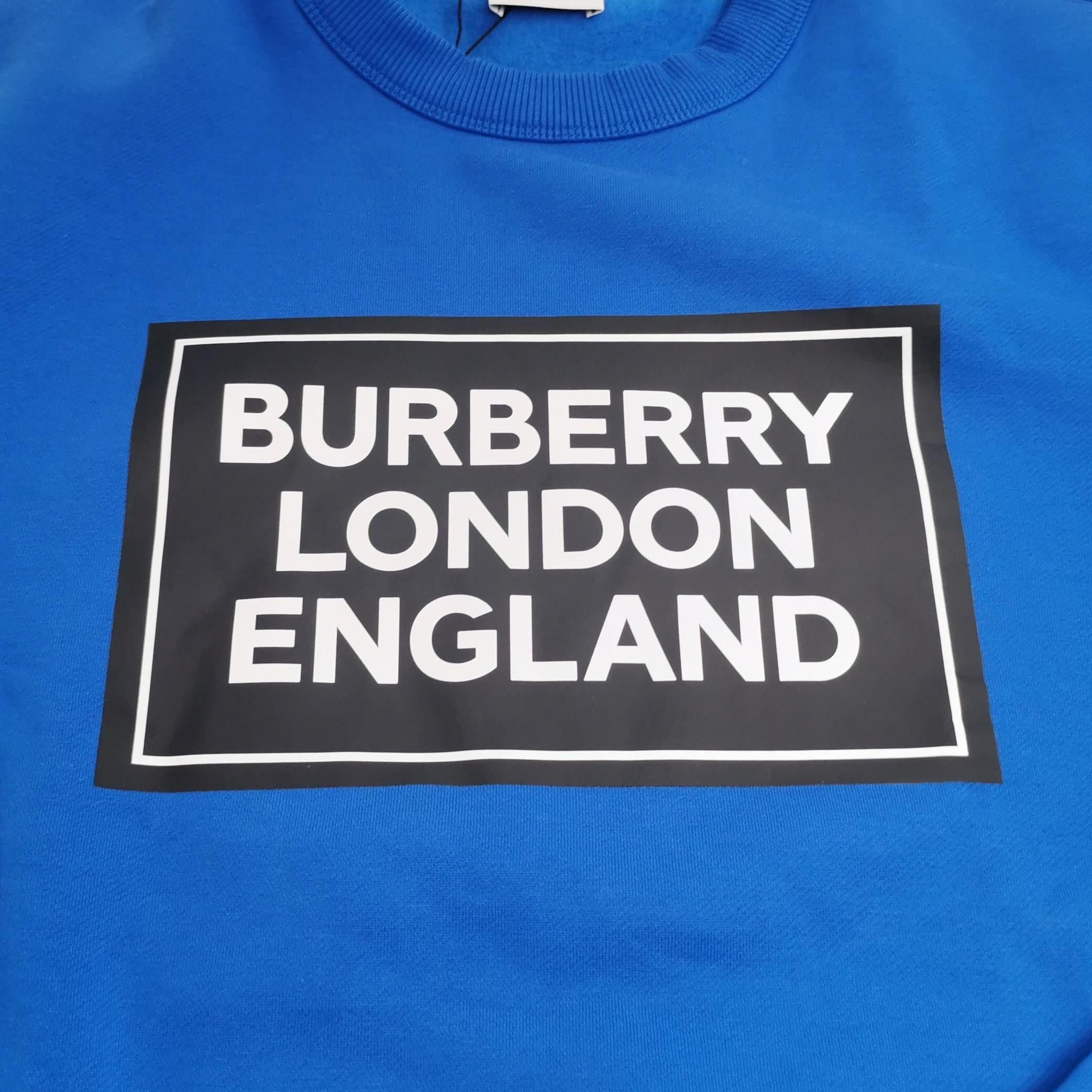 Burberry Burberry Box Logo Crewneck Sweatshirt Size S Size US S / EU 44-46 / 1 - 4 Thumbnail