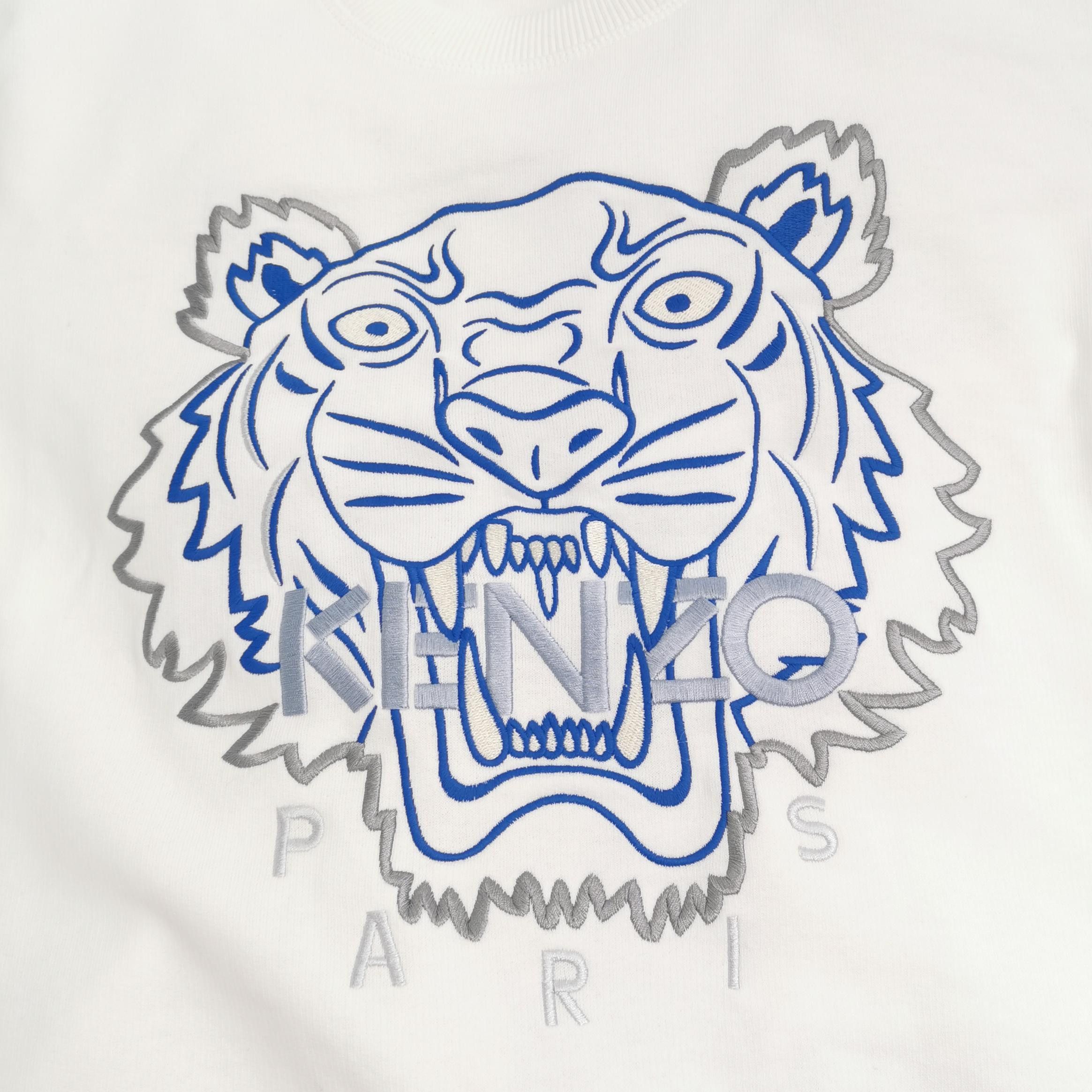 Kenzo Kenzo Tiger Embroidery Crewneck Sweatshirt M Size US M / EU 48-50 / 2 - 4 Thumbnail