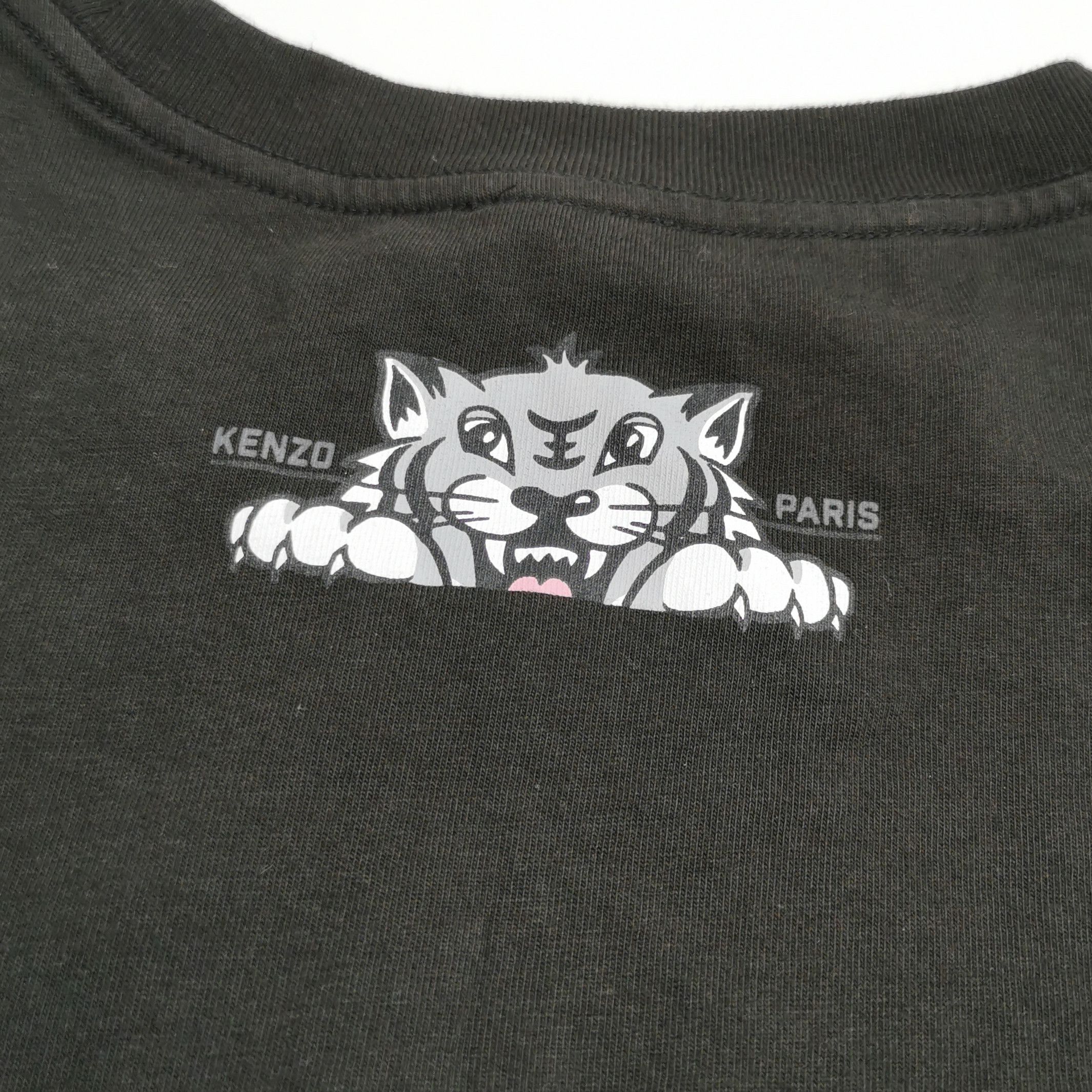 Kenzo Kenzo Tiger Graphic Short Sleeve T-Shirt Size L Size US L / EU 52-54 / 3 - 4 Thumbnail