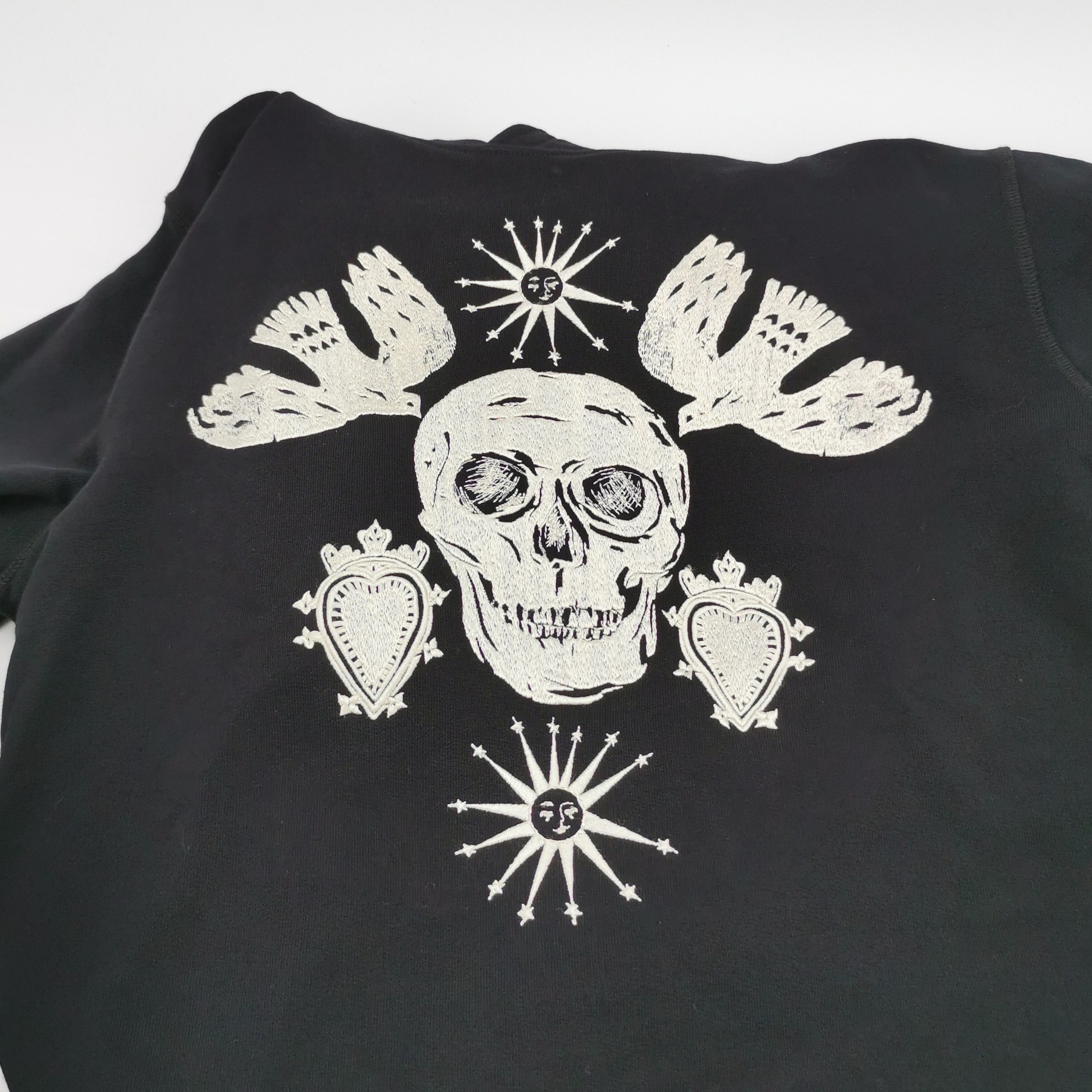 Alexander McQueen Alexander McQueen Skull Graphic Hoodie Size L Size US L / EU 52-54 / 3 - 5 Thumbnail