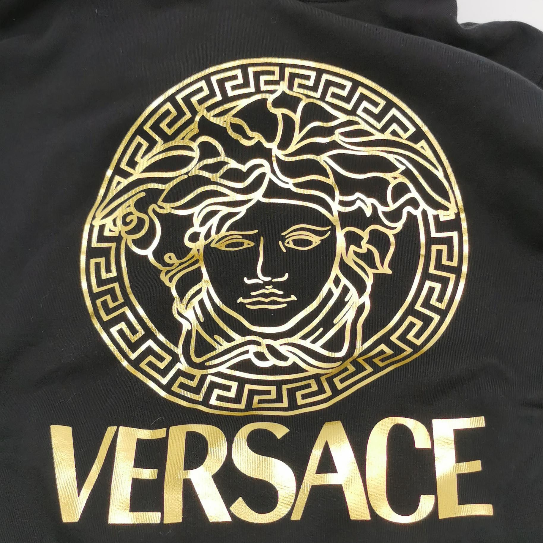 Versace Versace Gold Medusa Logo Hoodie M Size US M / EU 48-50 / 2 - 4 Thumbnail