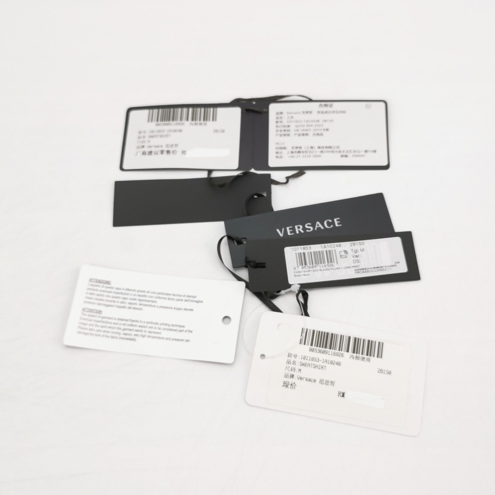 Versace Versace Gold Medusa Logo Hoodie M Size US M / EU 48-50 / 2 - 5 Thumbnail