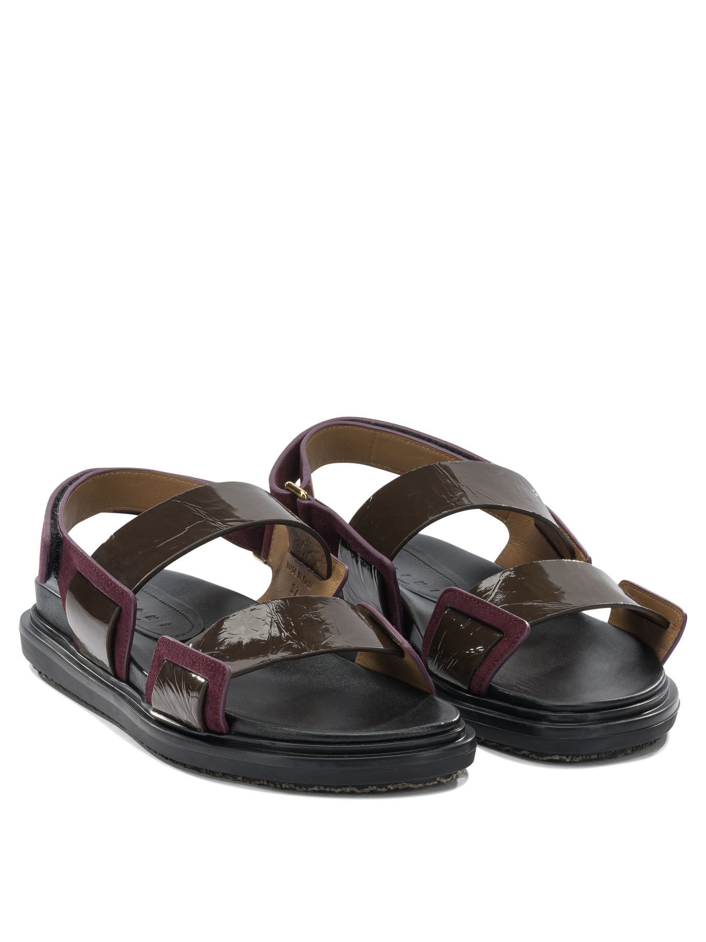 Marni Marni Fussbett Leather Sandals IT 39 Women - USA Duties Paid Size US 9 / IT 39 - 2 Thumbnail