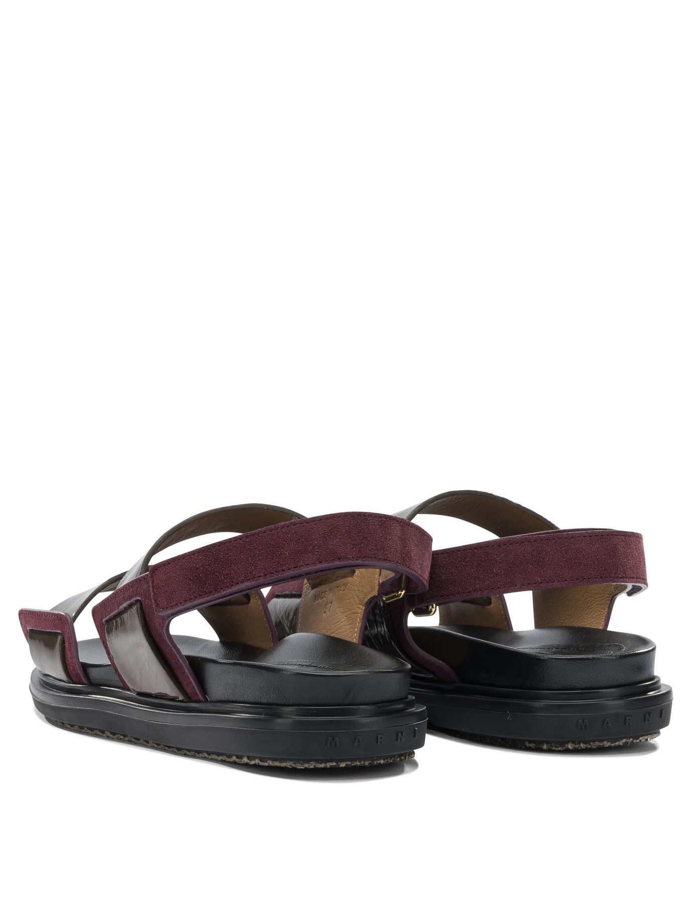 Marni Marni Fussbett Leather Sandals IT 39 Women - USA Duties Paid Size US 9 / IT 39 - 4 Thumbnail