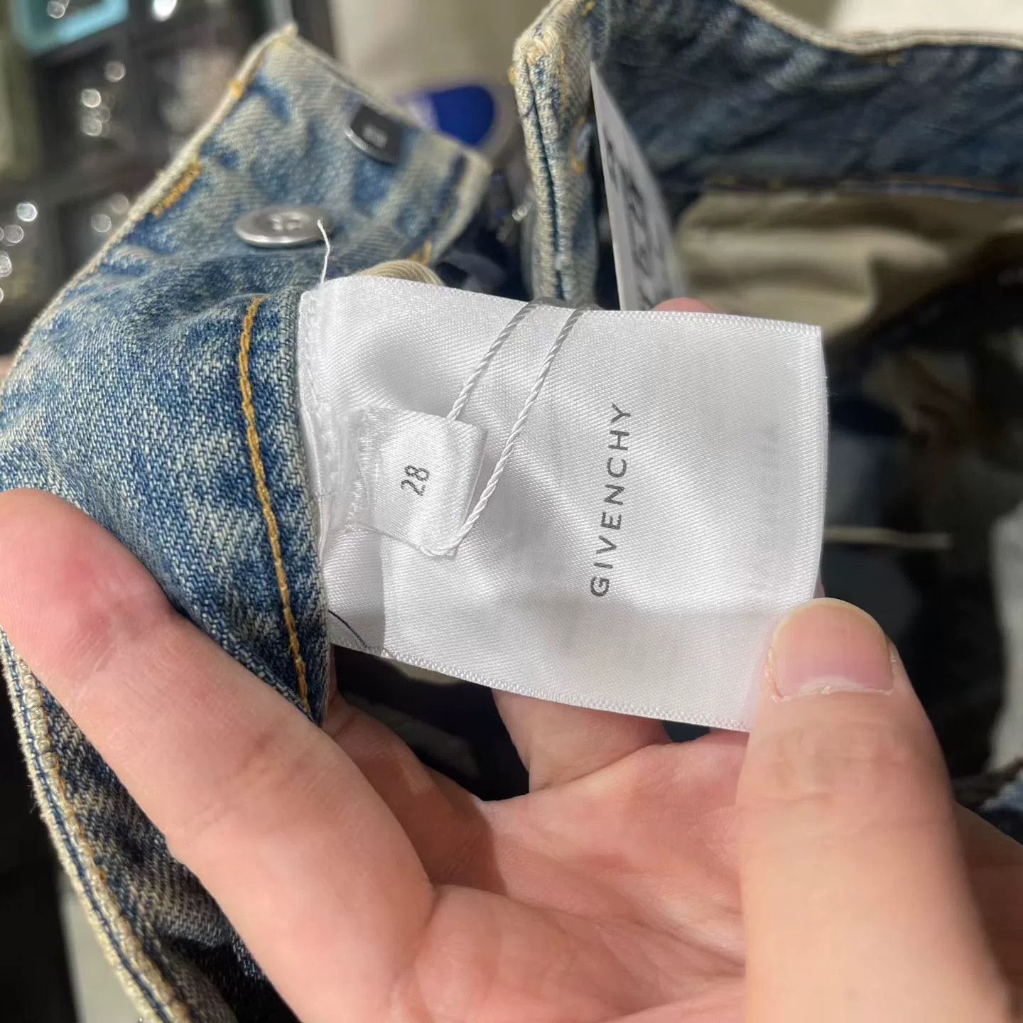 Givenchy Givenchy Retro Denim Denim Jeans 34 Men Size US 34 / EU 50 - 7 Thumbnail
