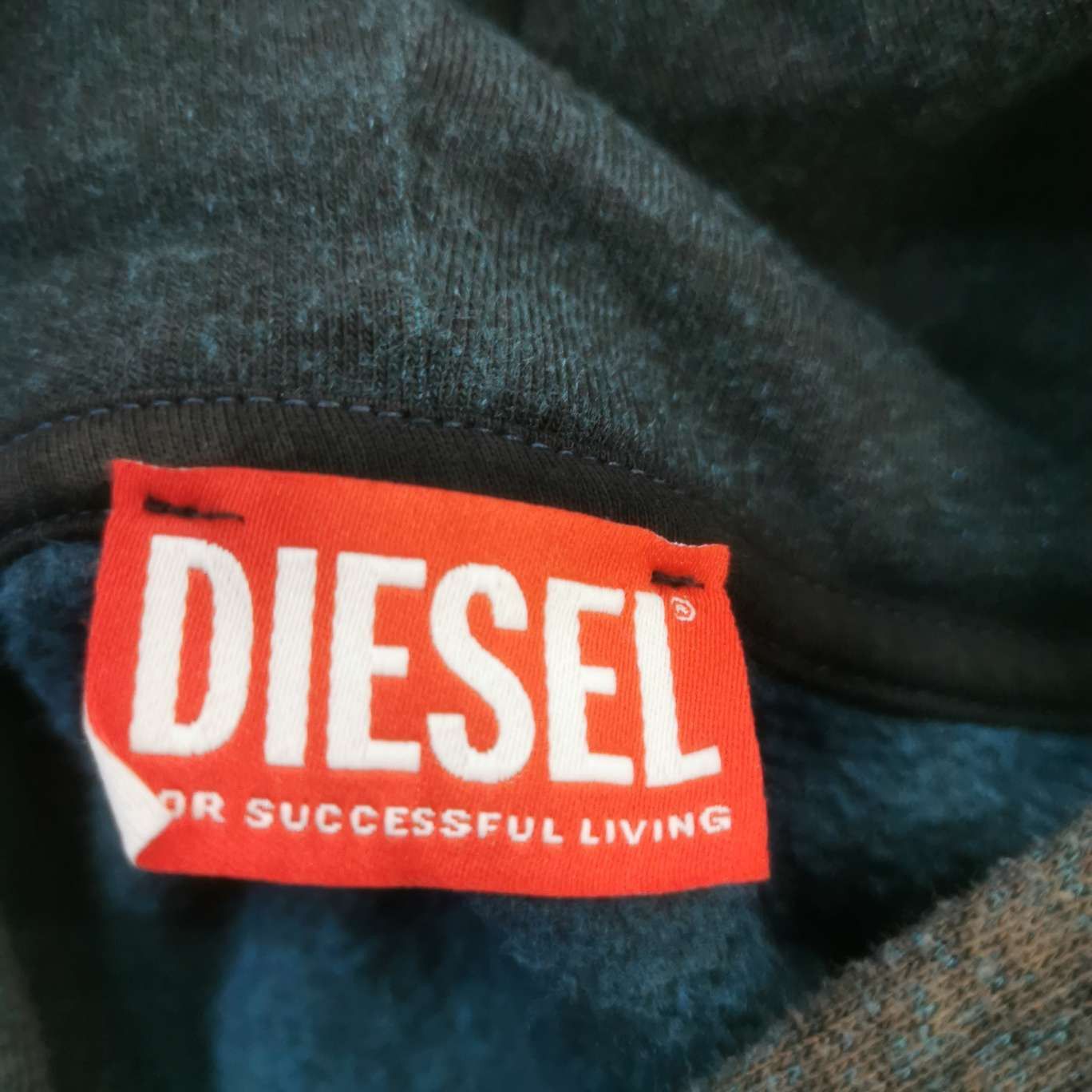 Diesel Diesel Logo Patch Faded Hoodie L Size US L / EU 52-54 / 3 - 6 Thumbnail